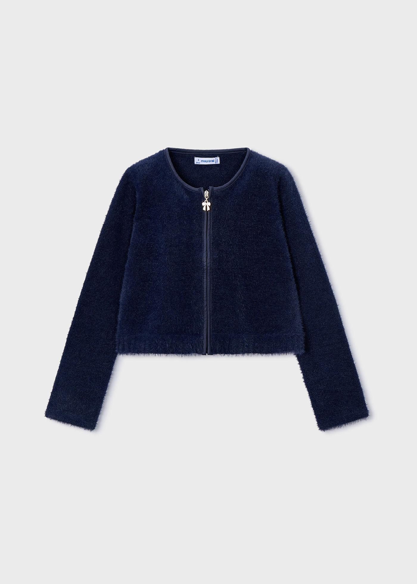 Suéter tricot pelo niña