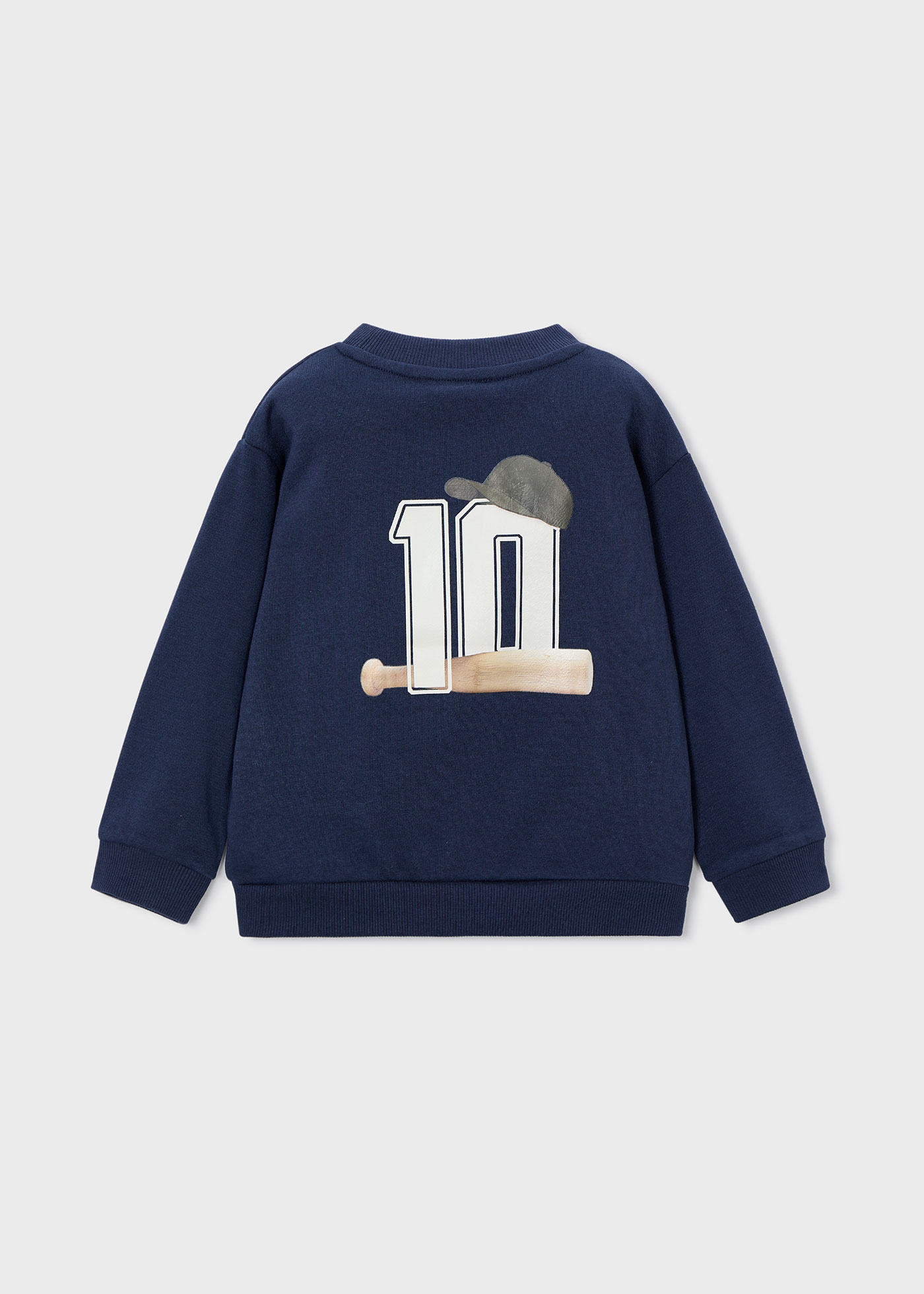 Sweat imprimé au dos garçon