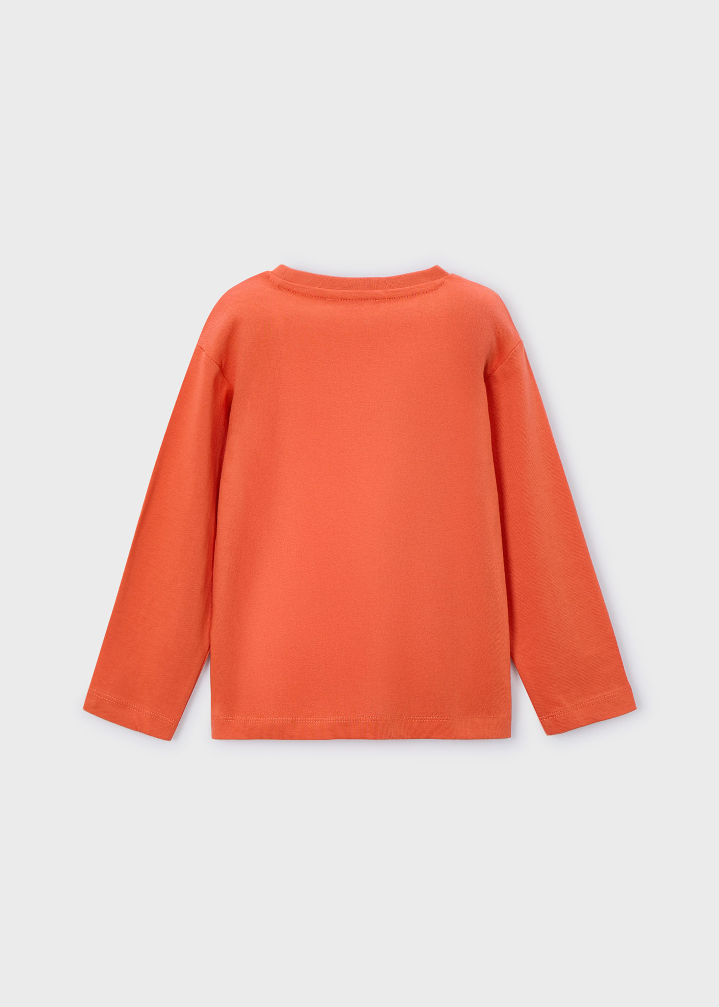 Camiseta letras básica niño