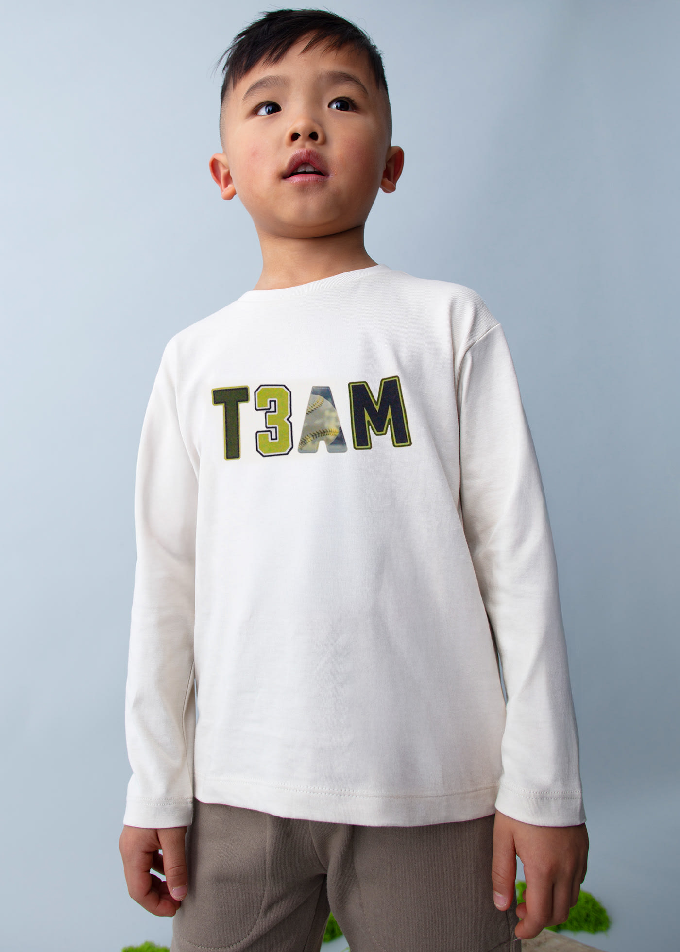 Boys long sleeved team shirt