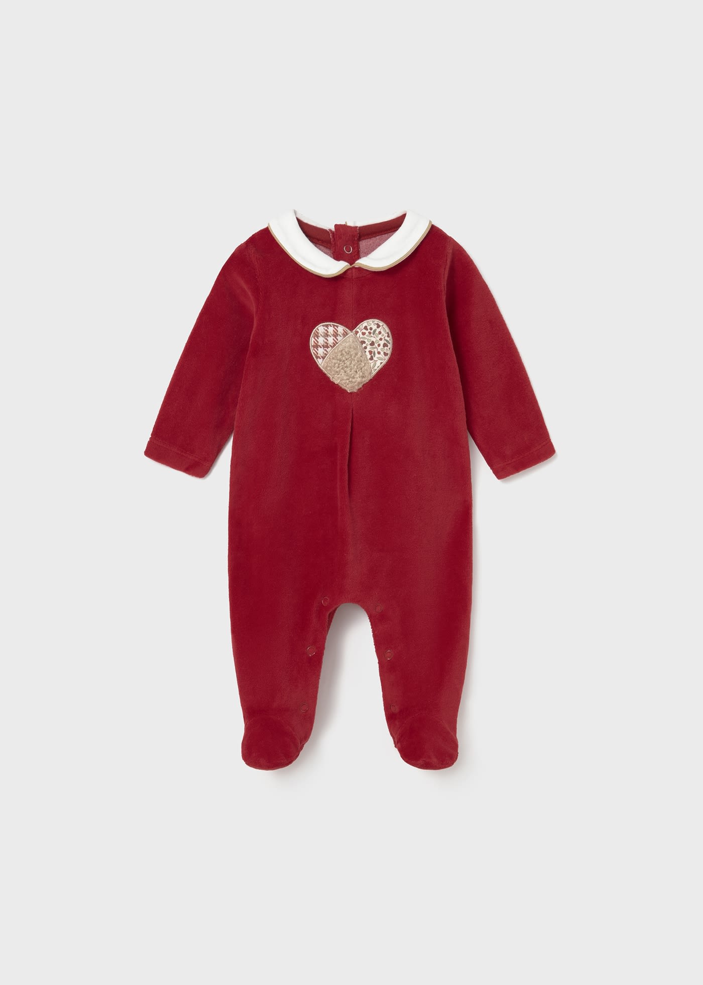 Newborn 2 set footed rompers