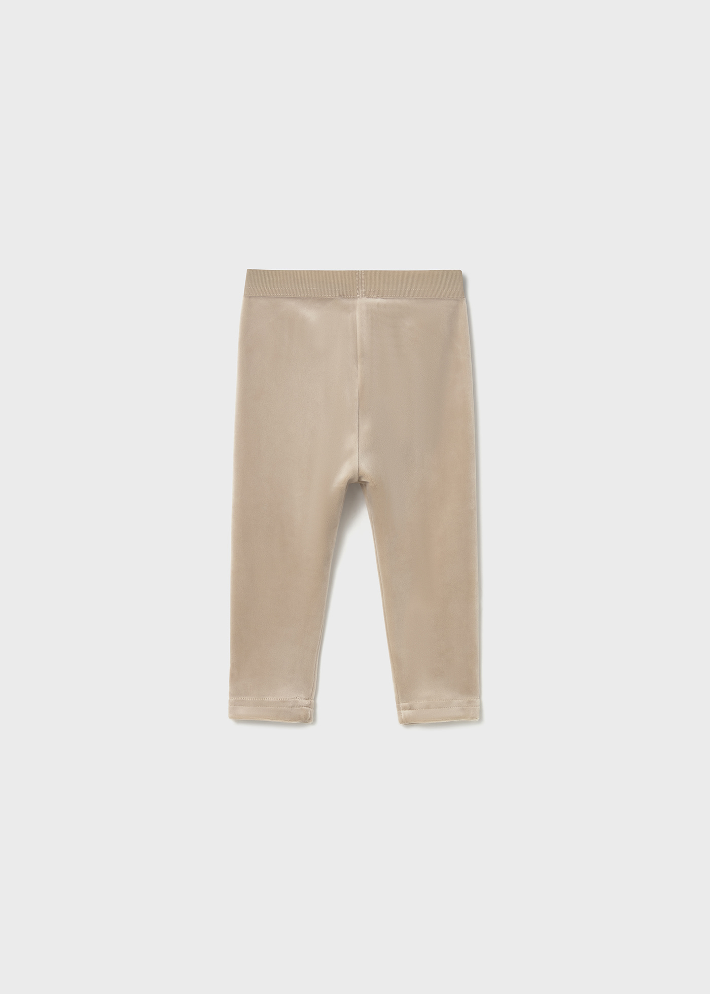 Aksamitne legginsy niemowlęce basic