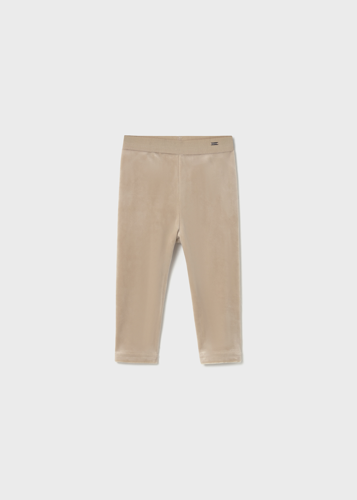 Aksamitne legginsy niemowlęce basic