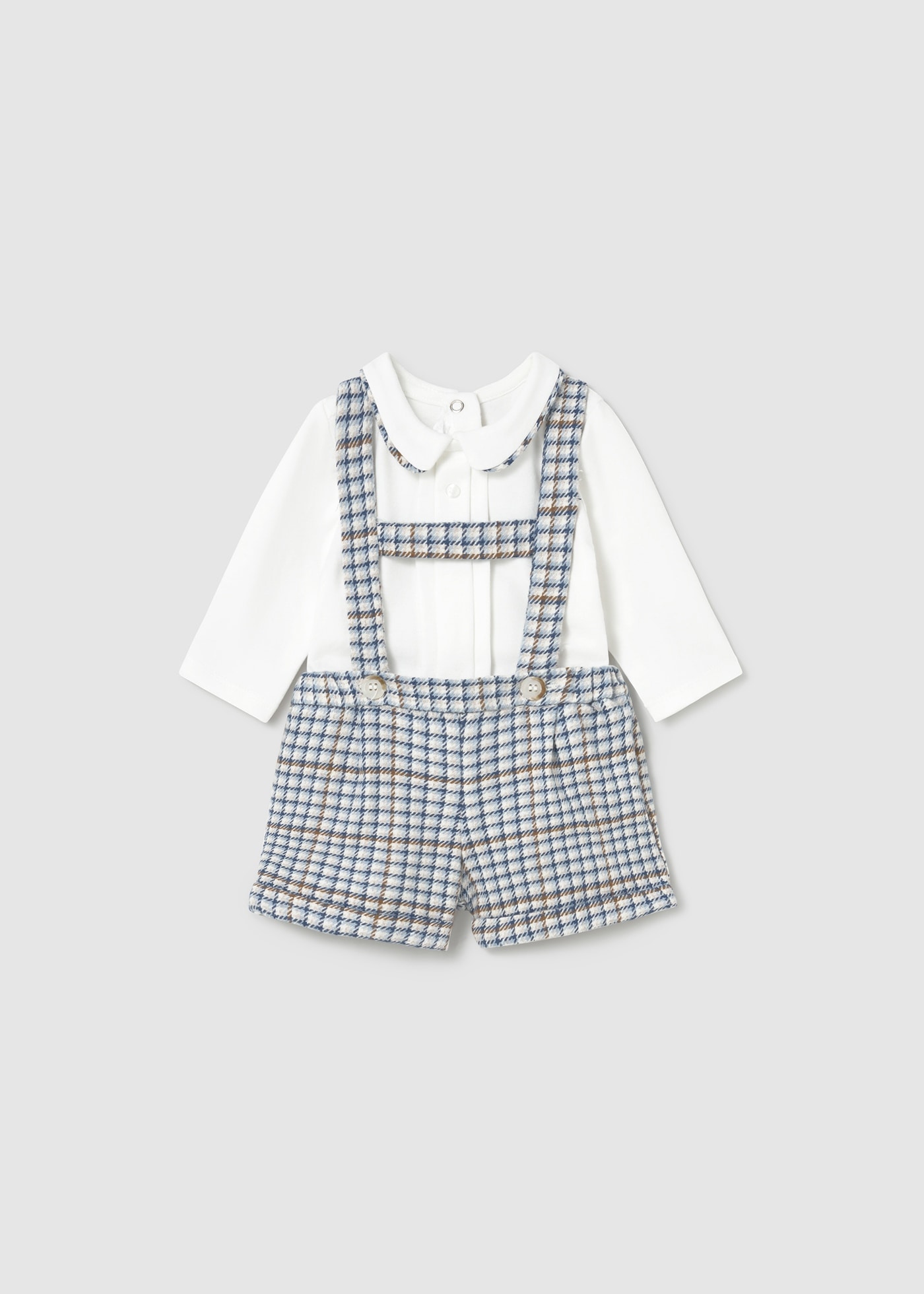Set kurze Hose und Body Neugeborene