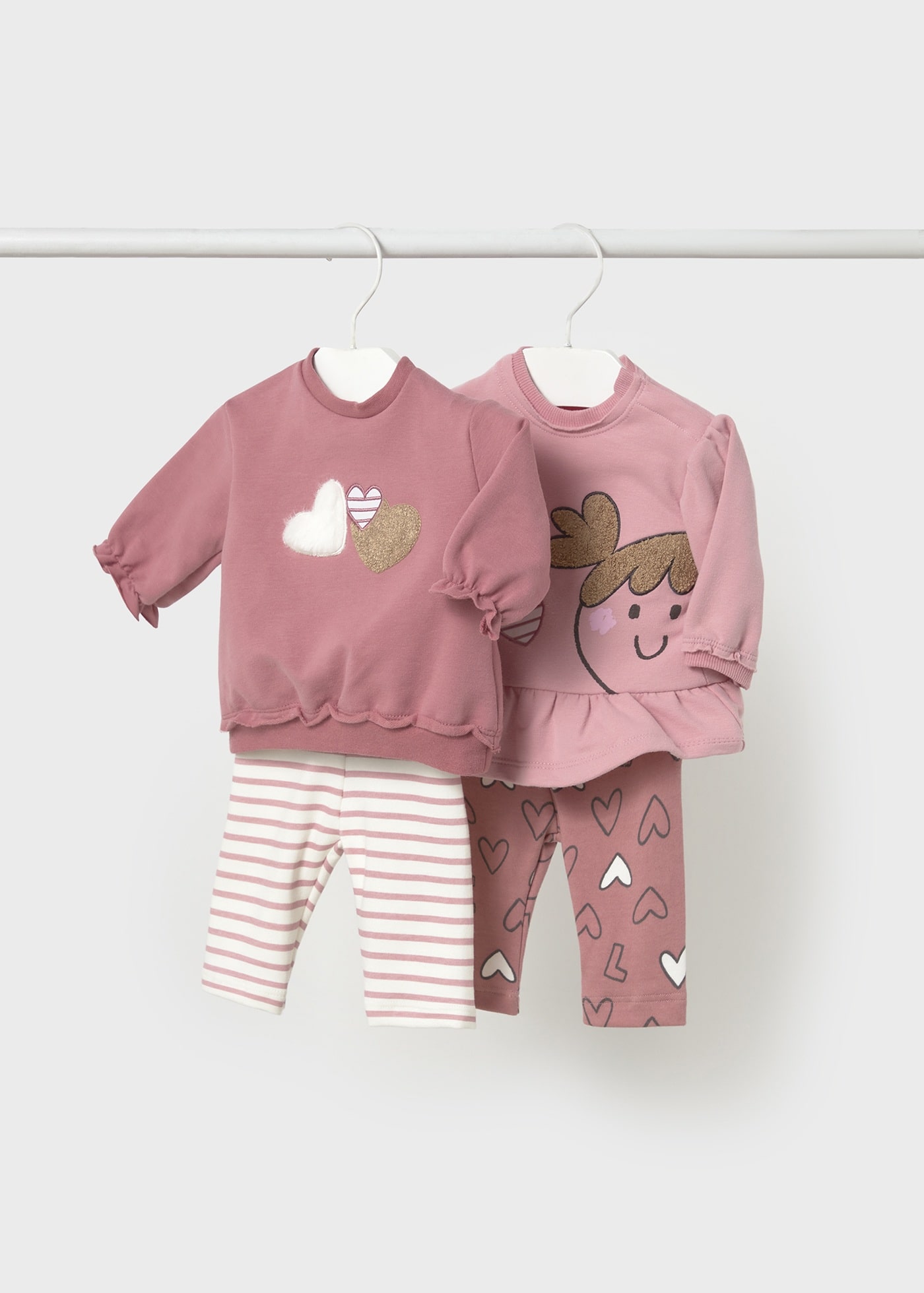 Newborn 4 piece legging set