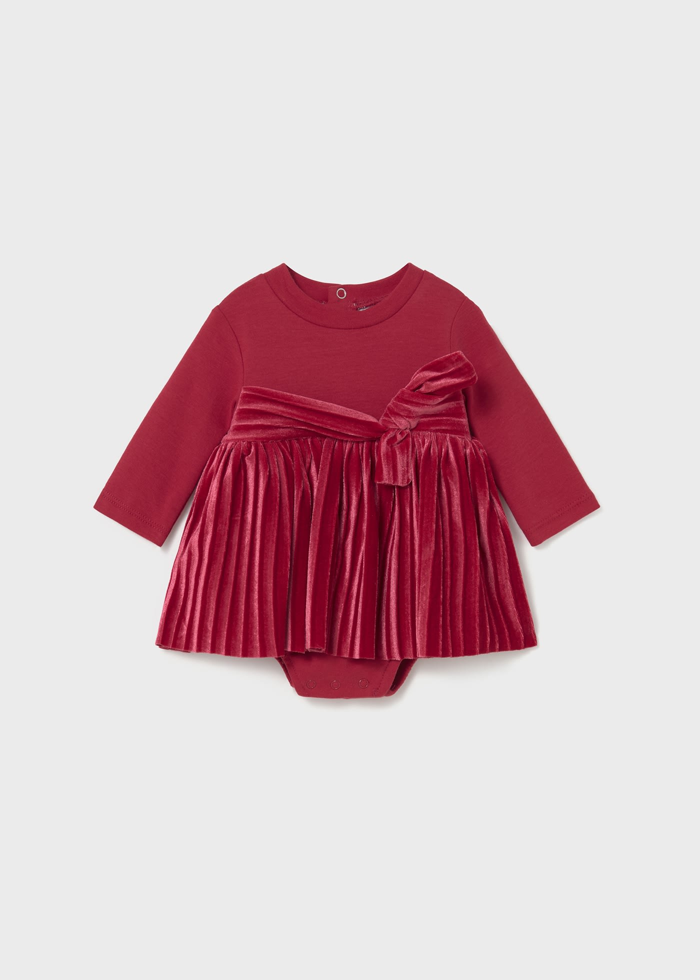 Newborn combined towelling romper