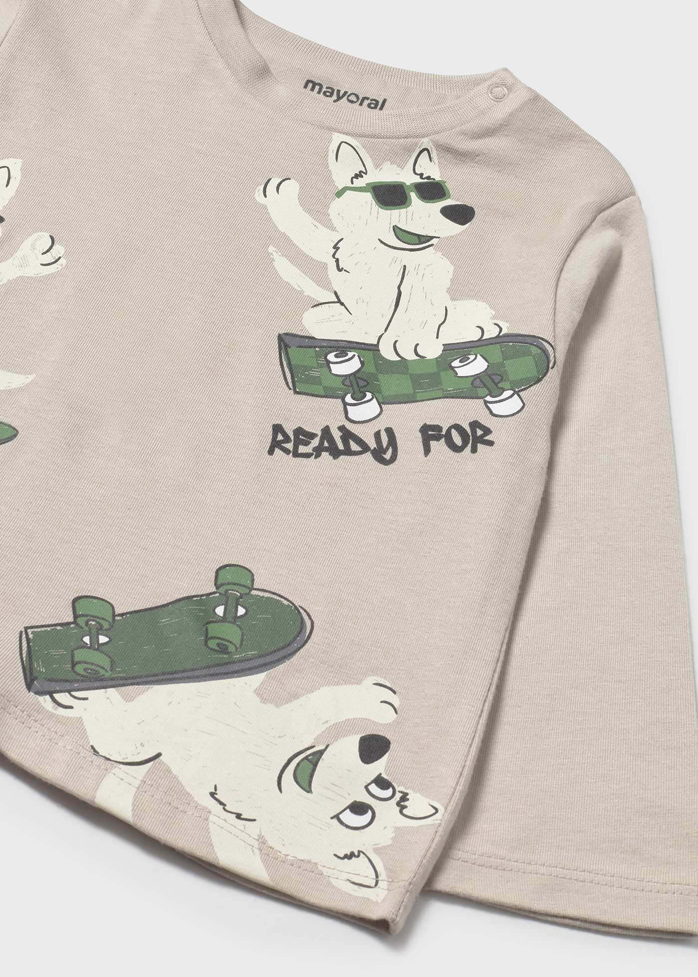 Тениска с животни за бебе