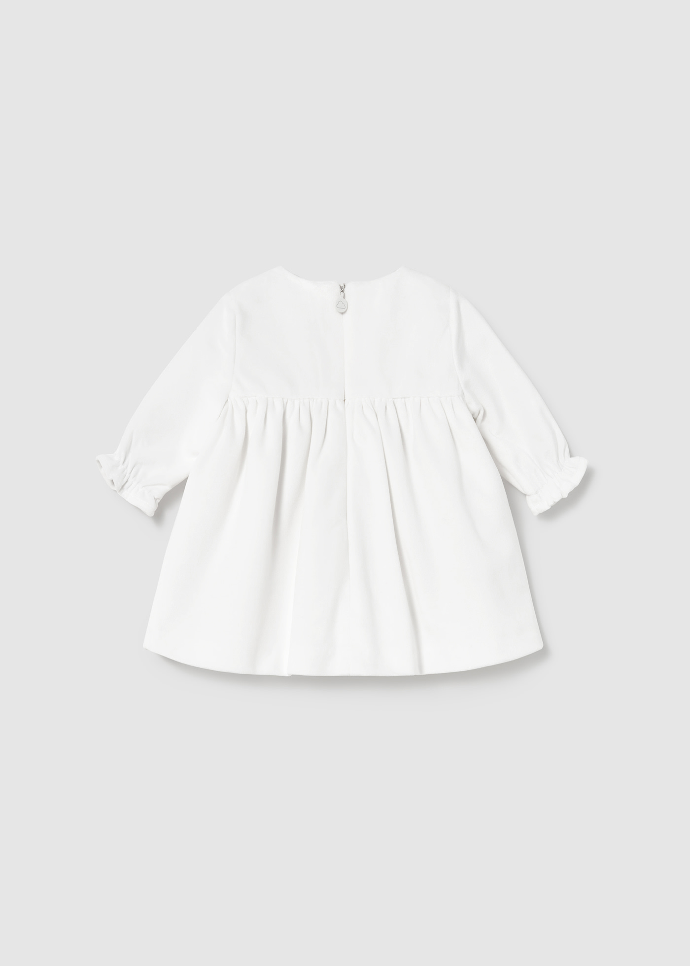 Vestido terciopelo recién nacida
