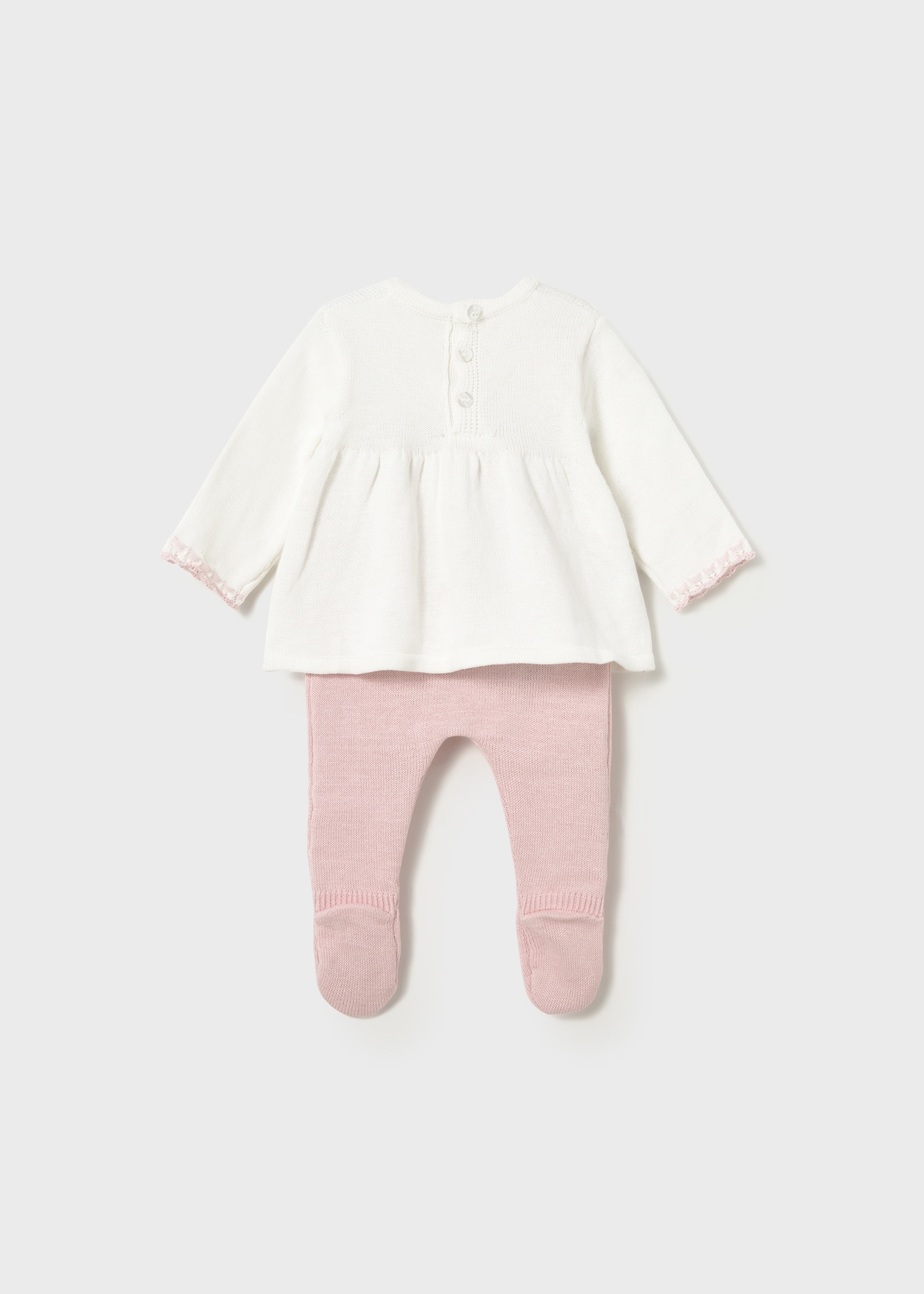 Ensemble guêtre et pull nouveau-né