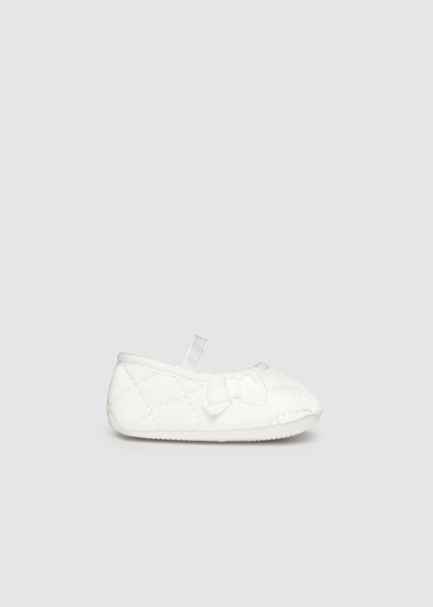 Samt-Spangenschuhe Neugeborene