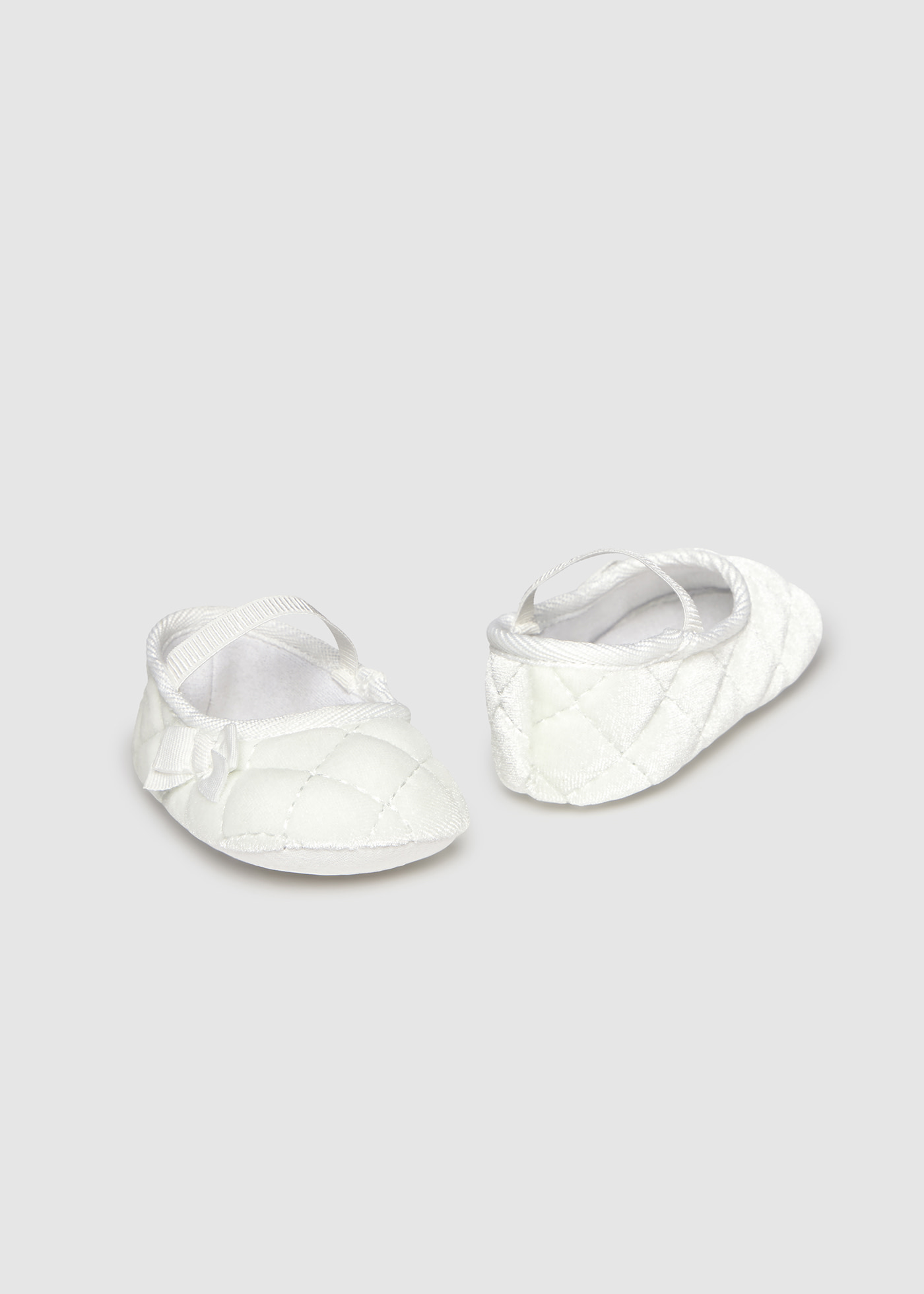 Samt-Spangenschuhe Neugeborene