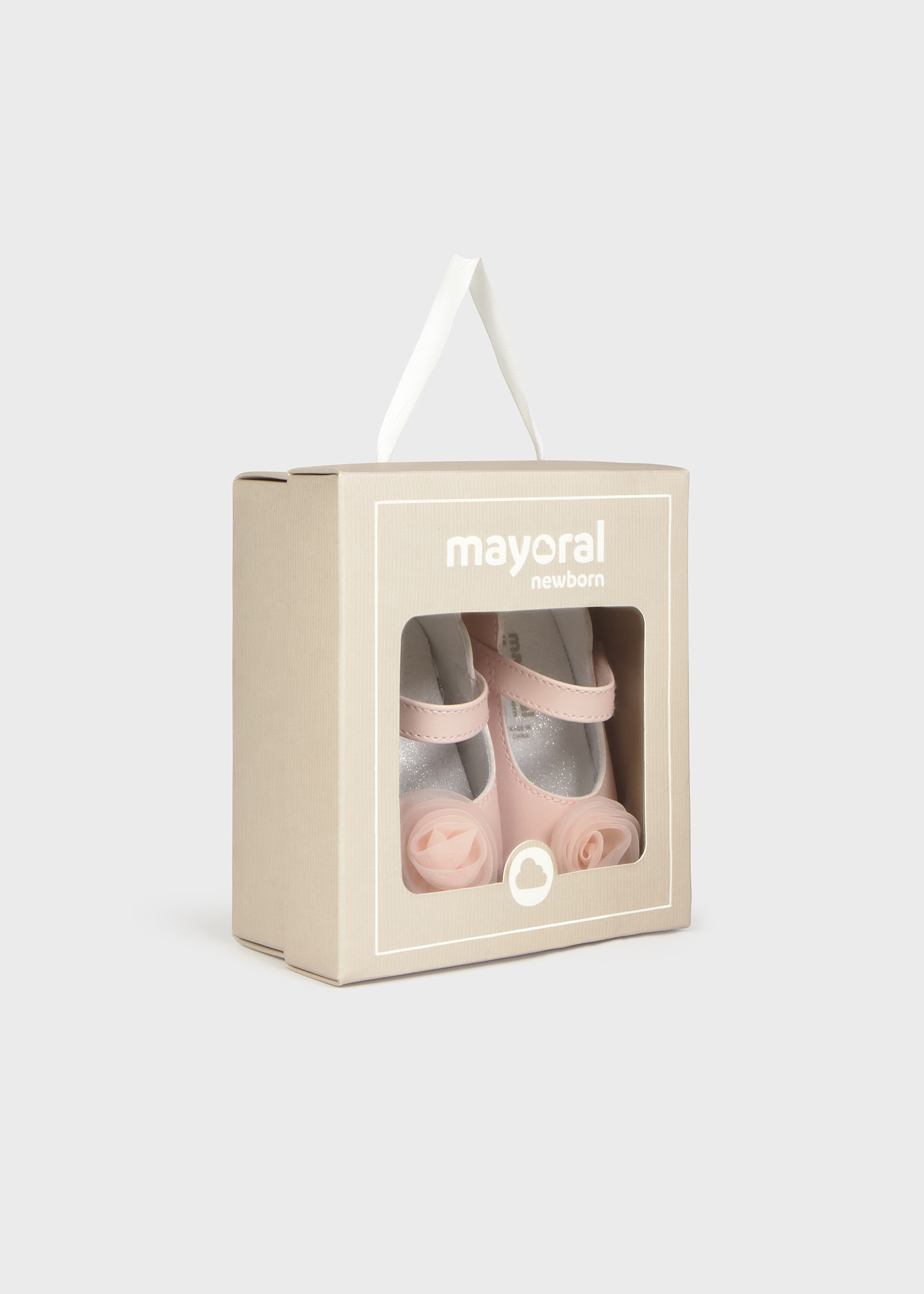 Newborn Girl Flower Mary Janes