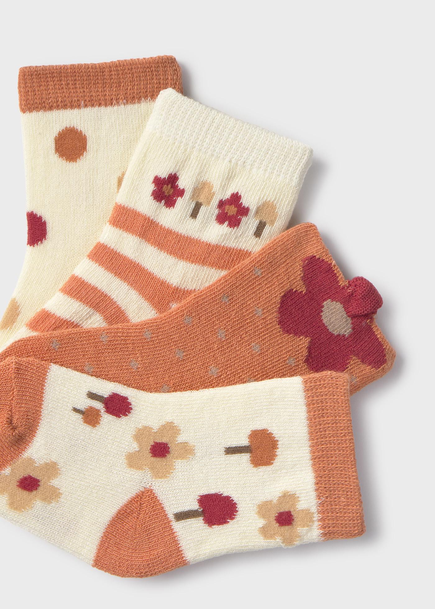 Newborn girl 4 pack of socks