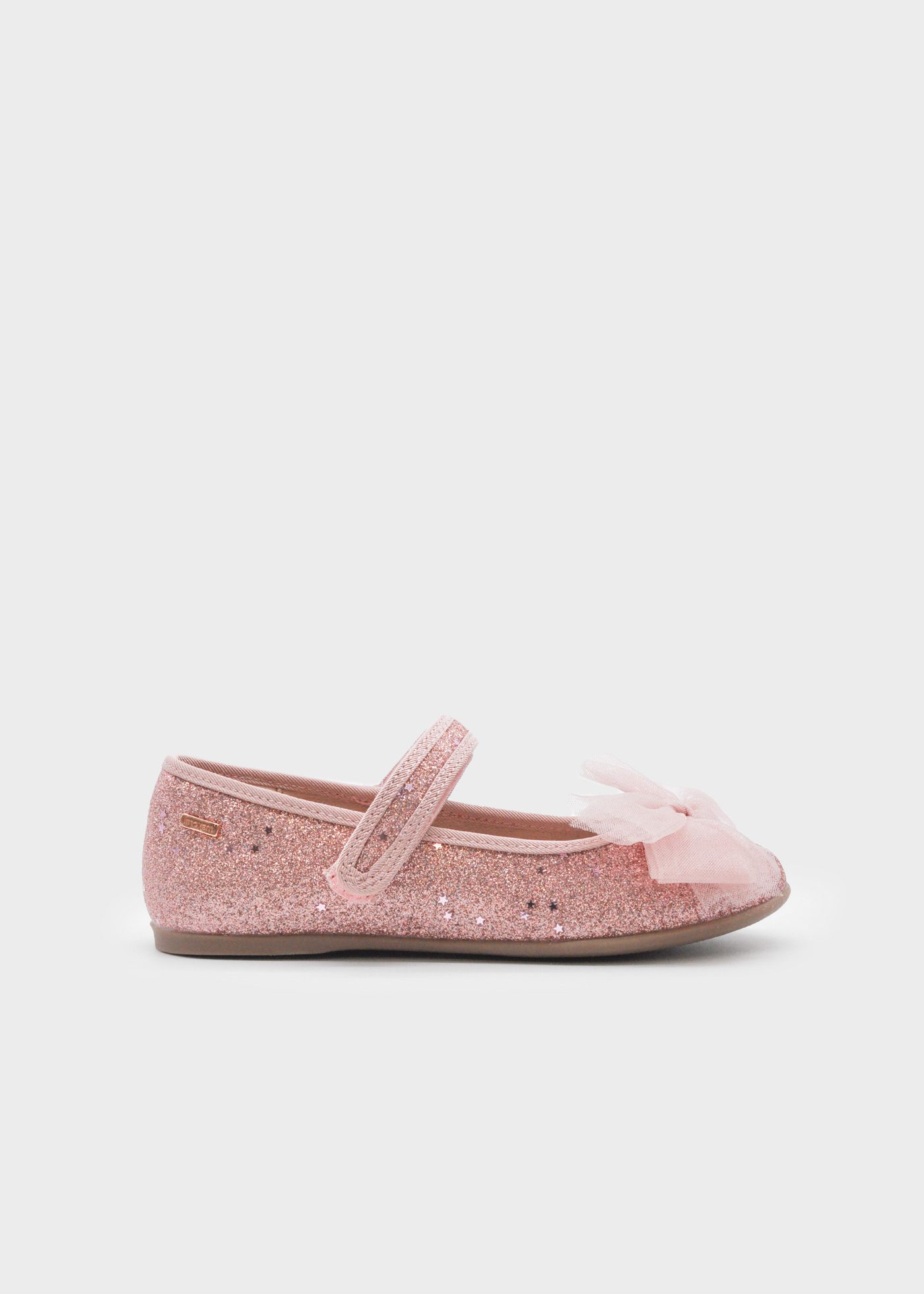 Ballerine fiocco e glitter bambina