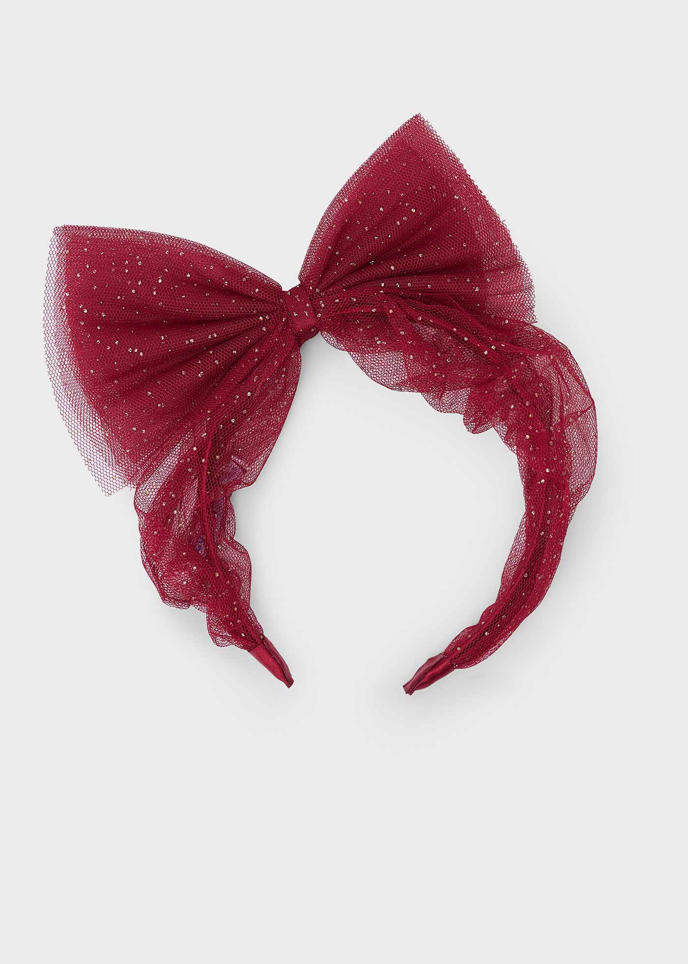 Cerchietto fiocco bambina