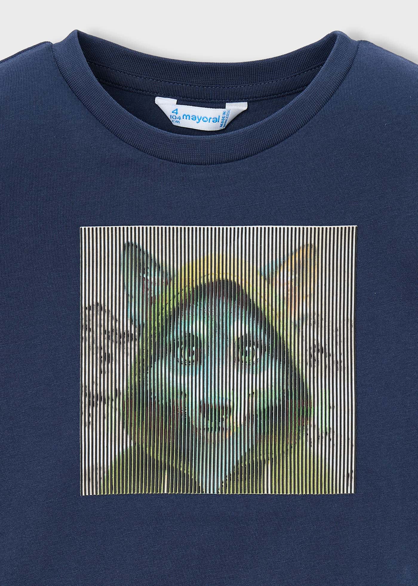 Boys long sleeved wolf shirt