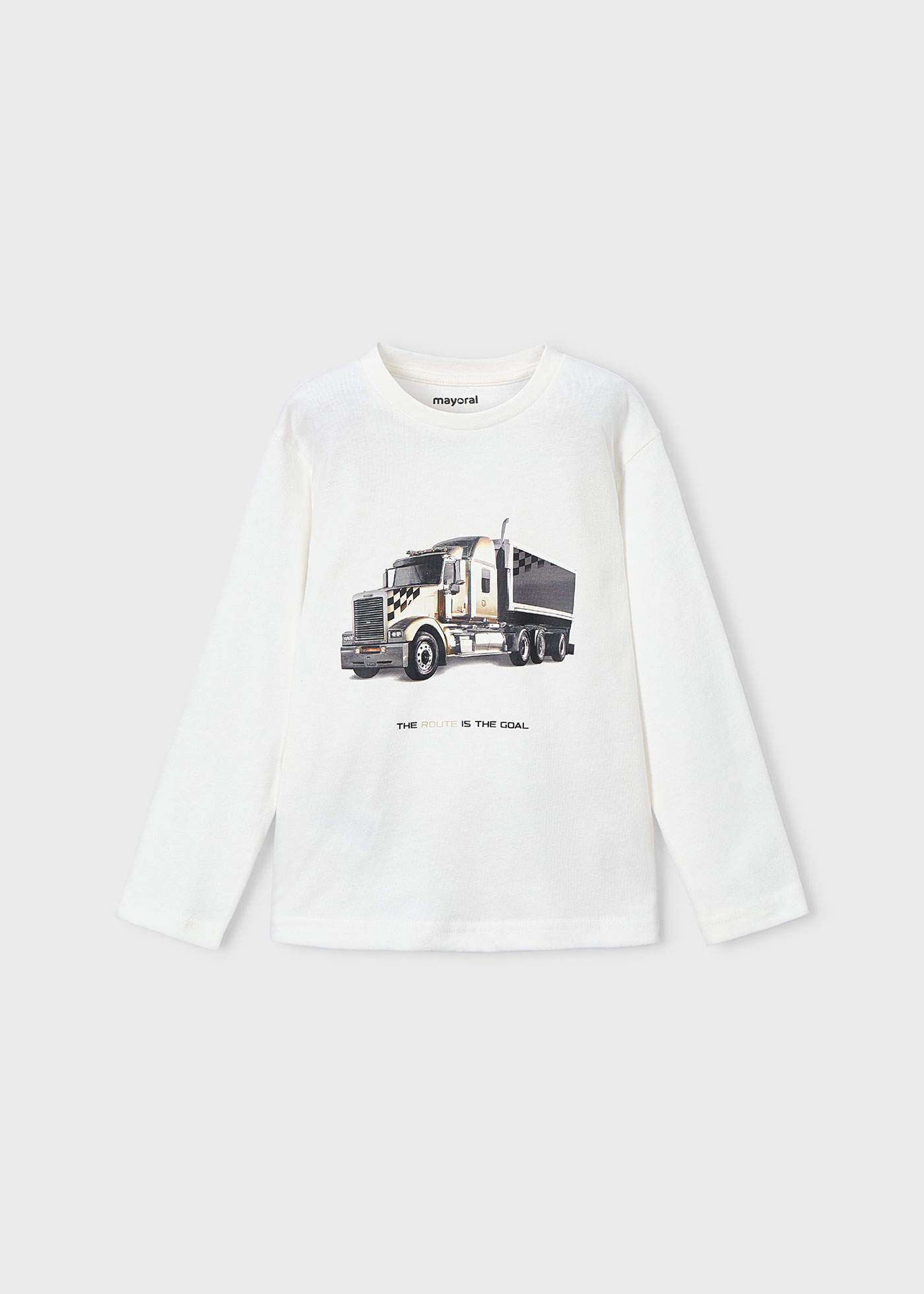 Boys long sleeved lorry shirt