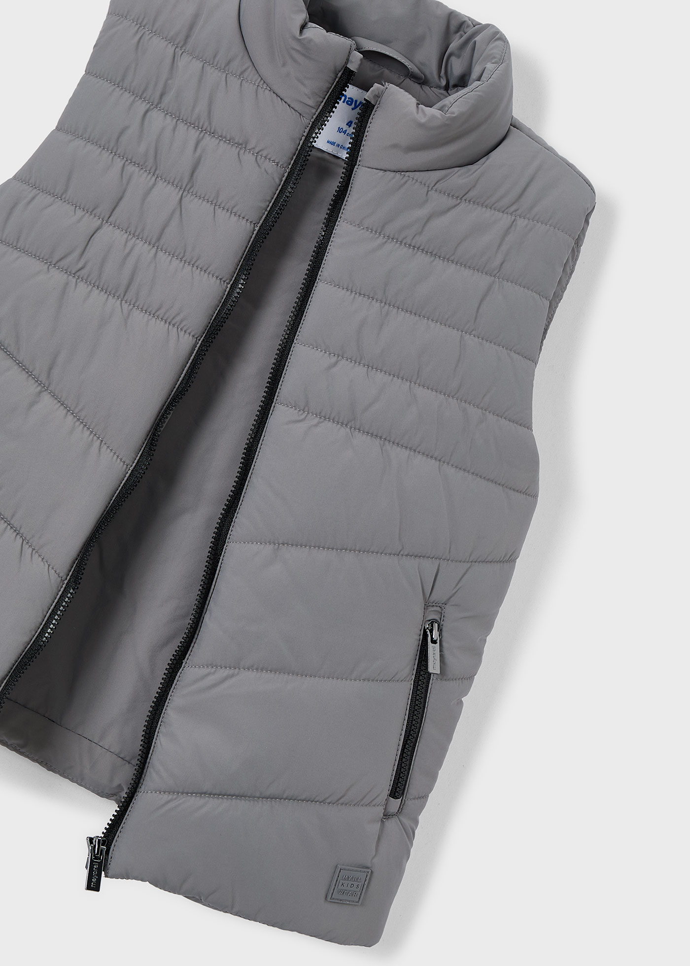 Boys quilted gilet
