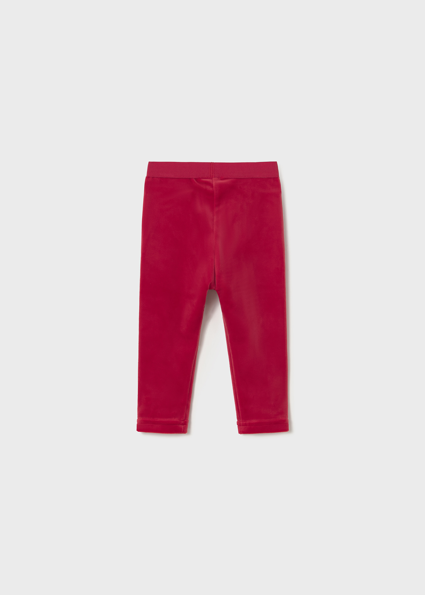 Aksamitne legginsy niemowlęce basic