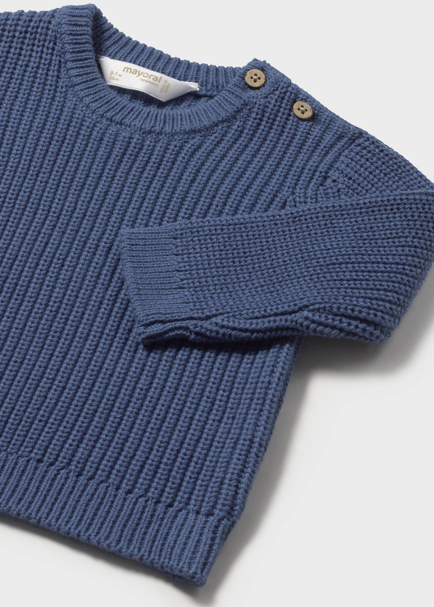 Newborn Boy Soft Knit Sweater