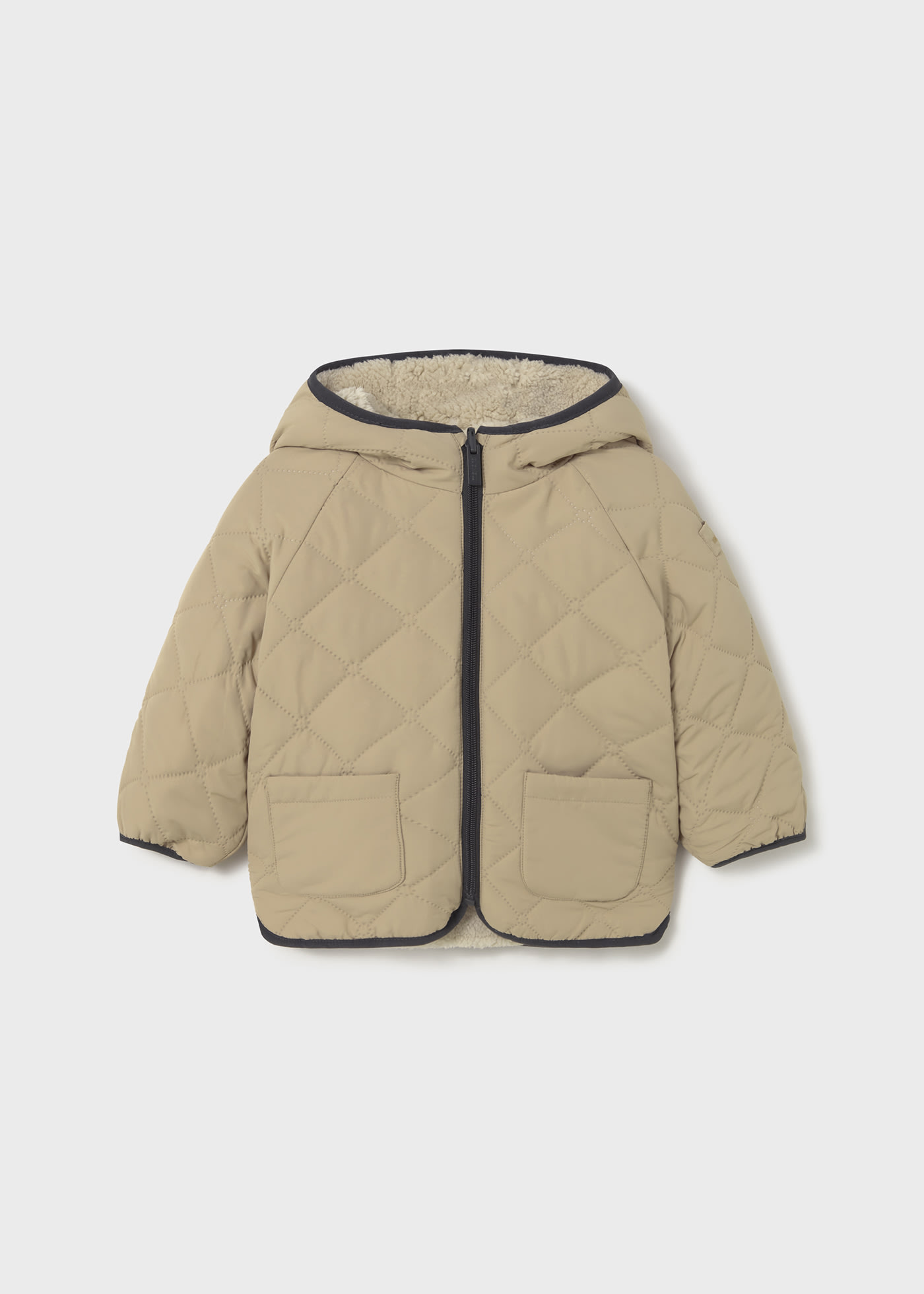 Chaquetón reversible unisex bebé