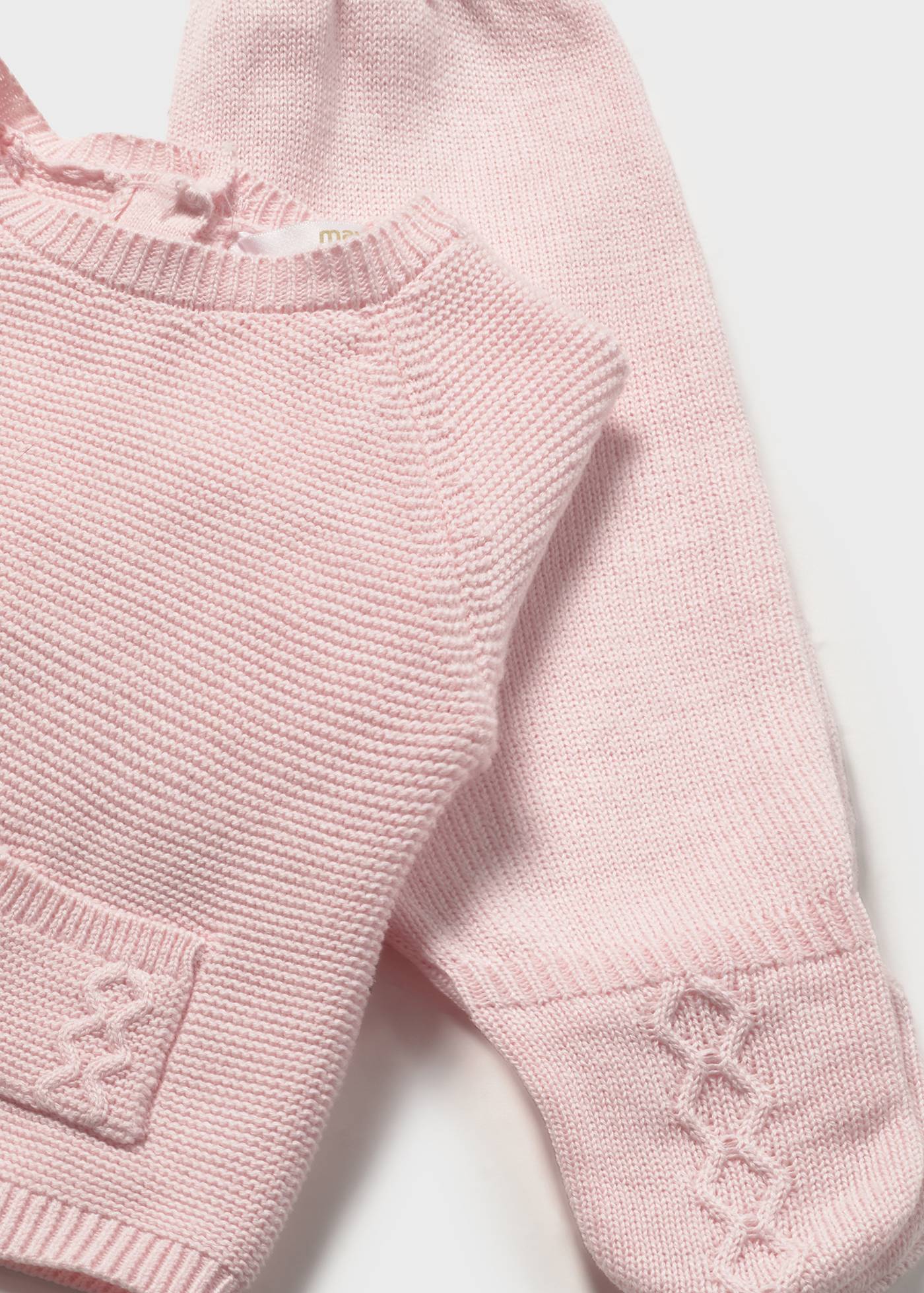 Newborn 3 piece footed trouser set
