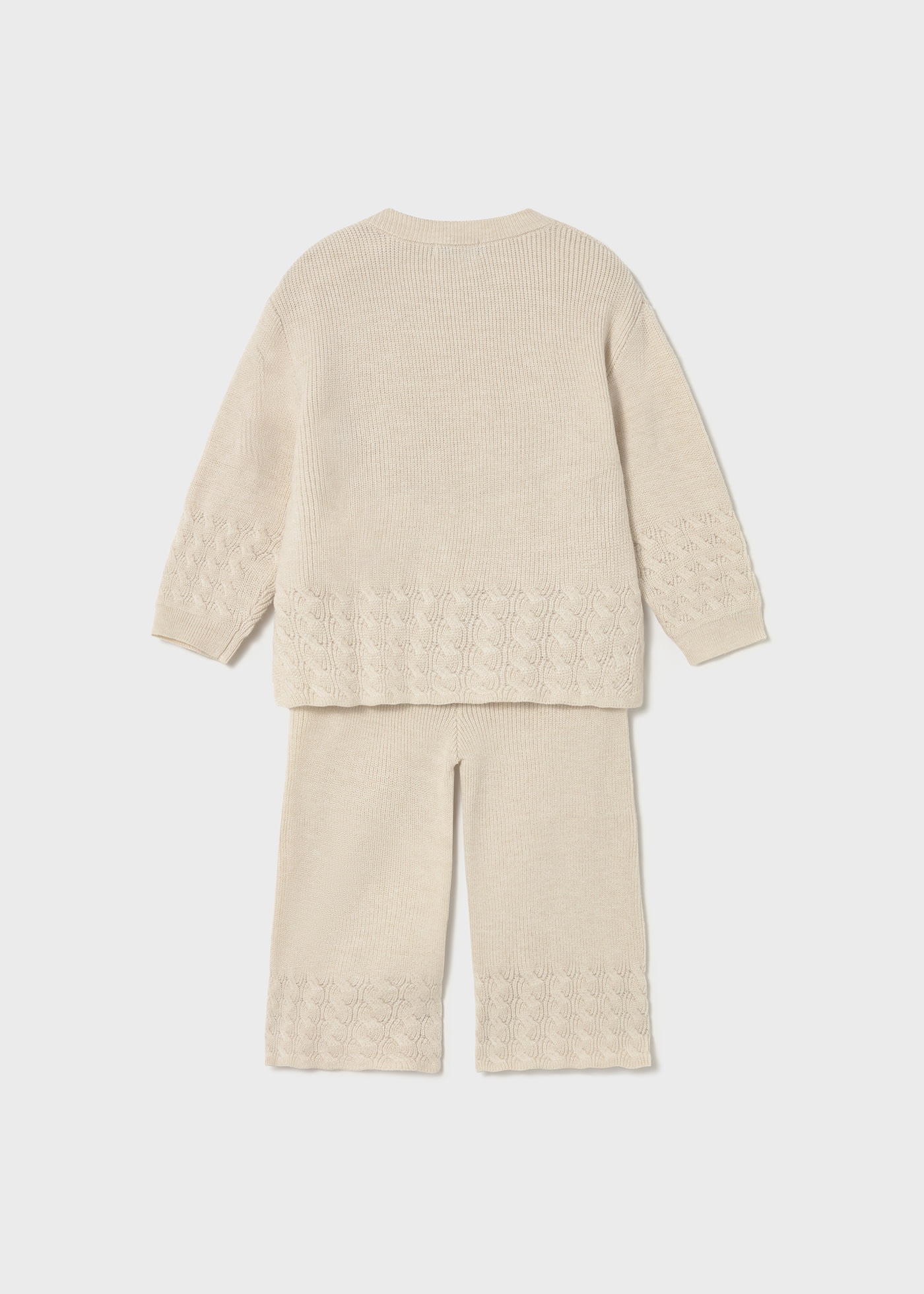 Conjunto tricot bebé