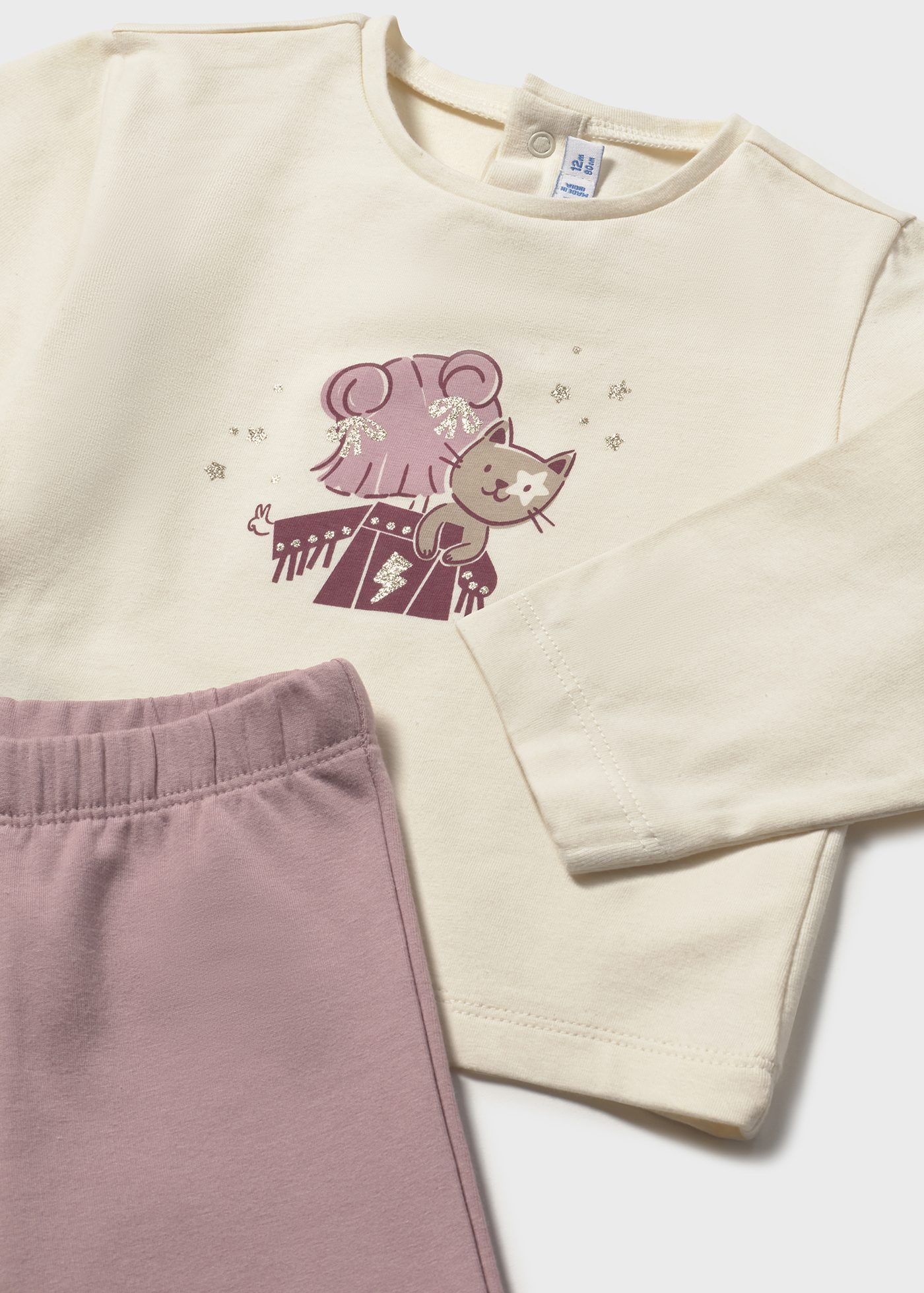 Baby tracksuit set with t-shirt
