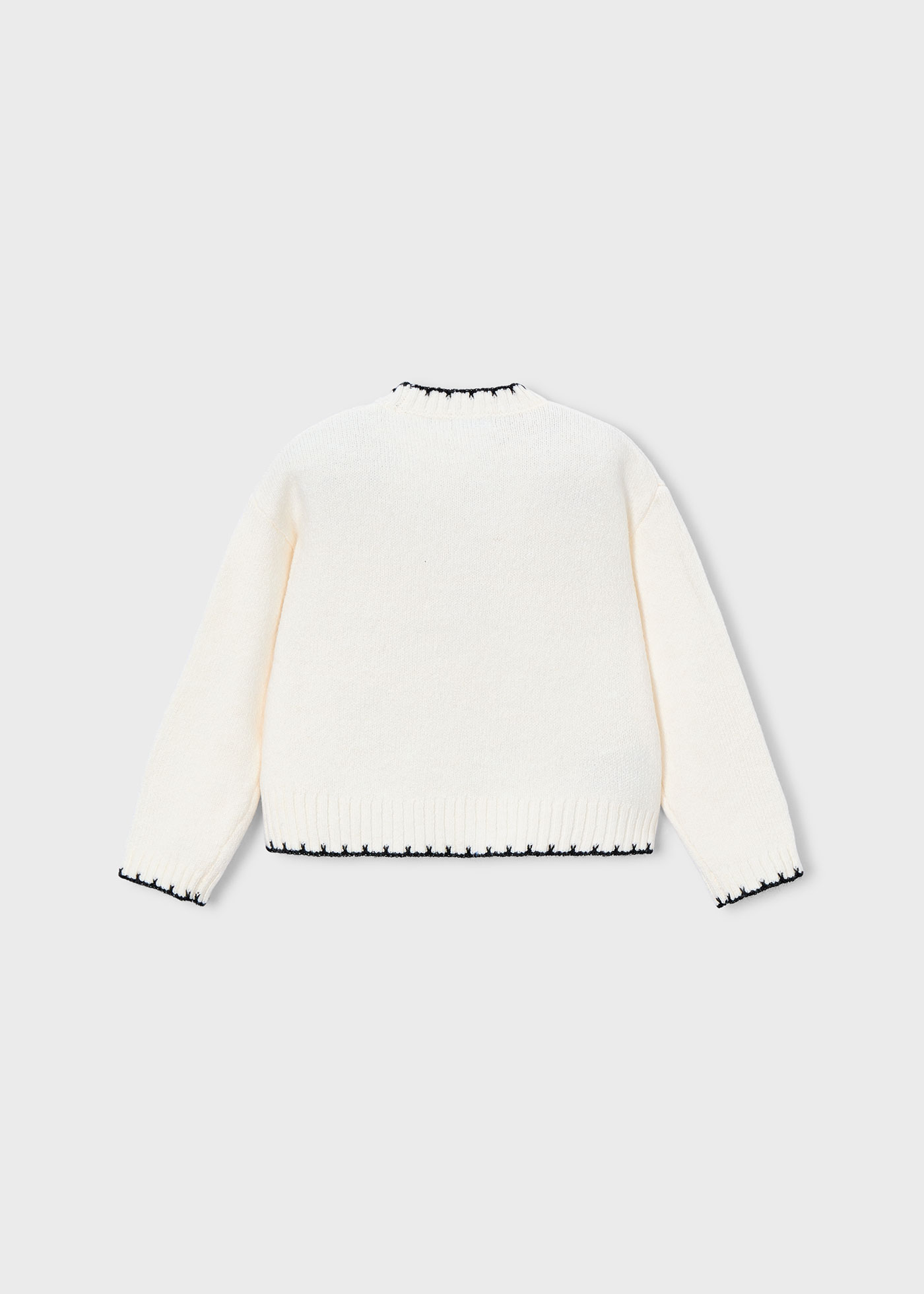 Girls sequin embroidered jumper