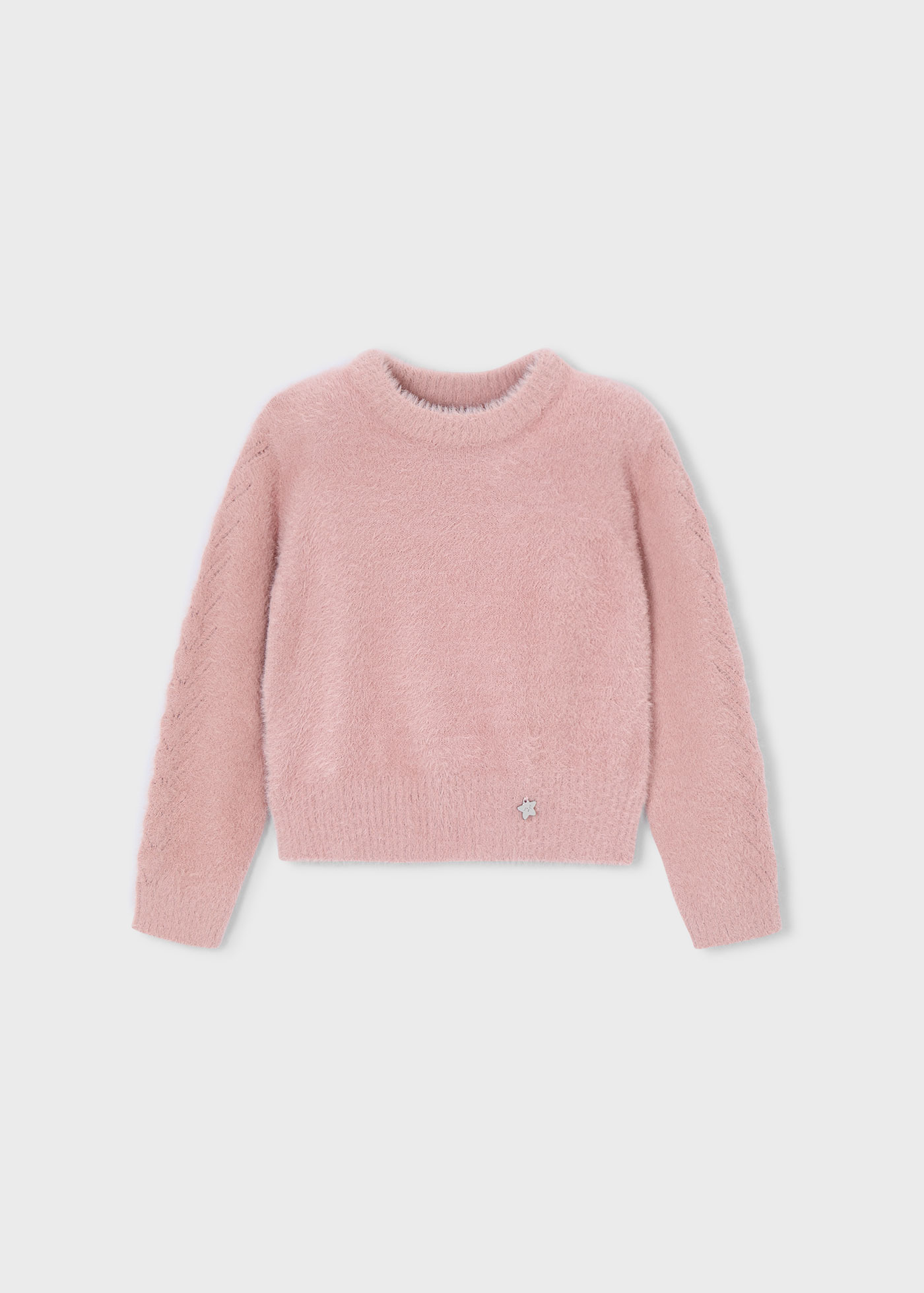 Girls fur jumper