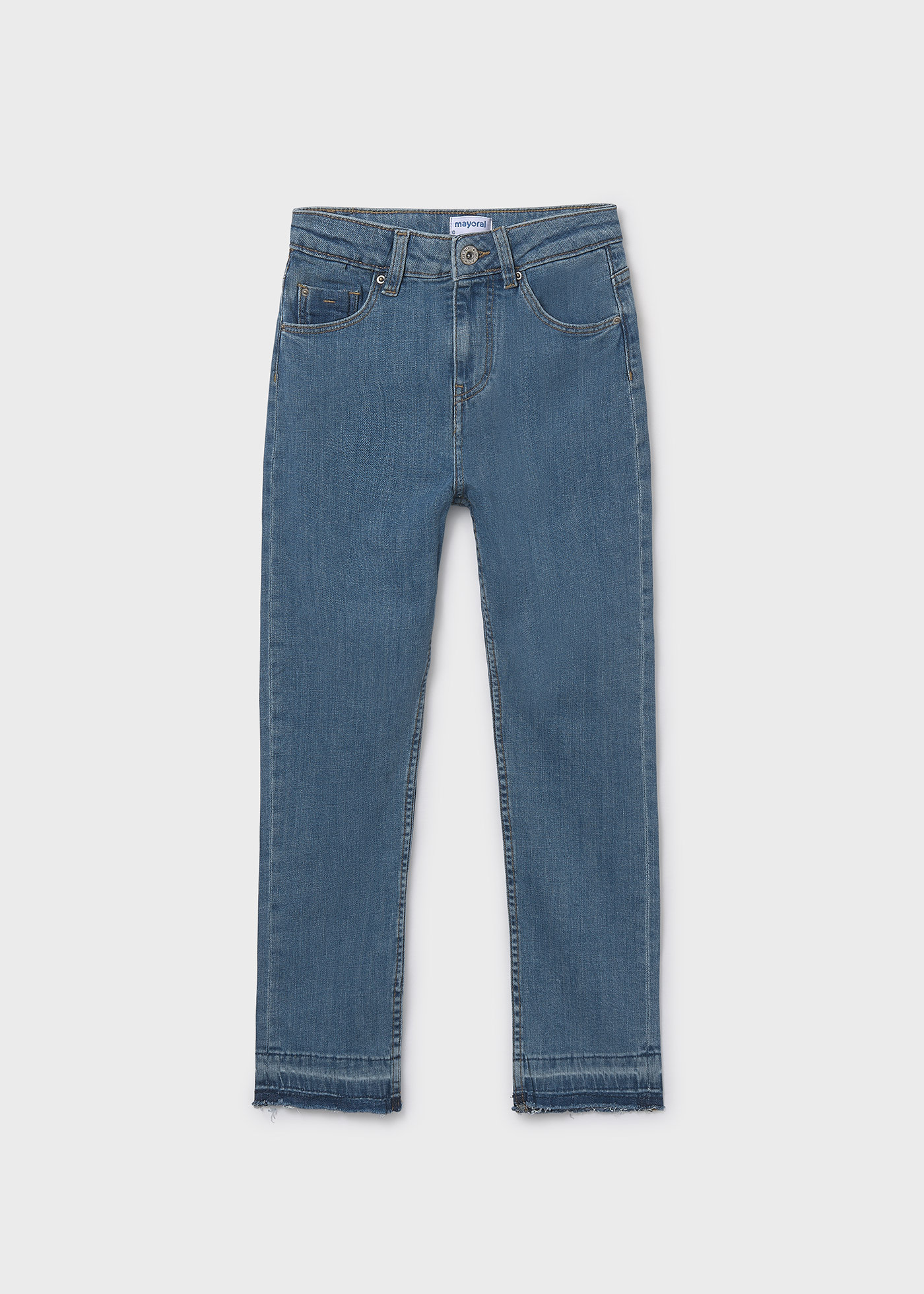 Girls Basic Flared Jeans
