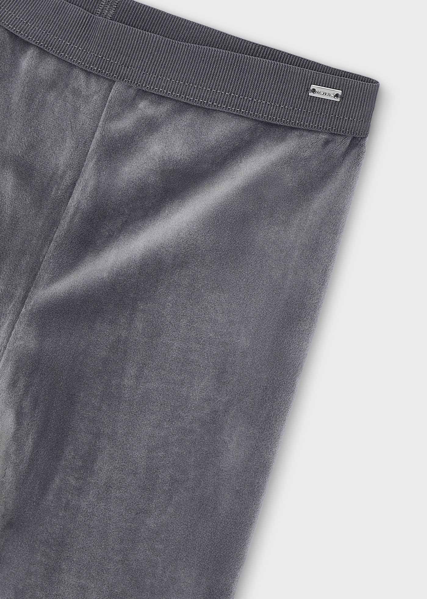 Girls Basic Velvet Leggings