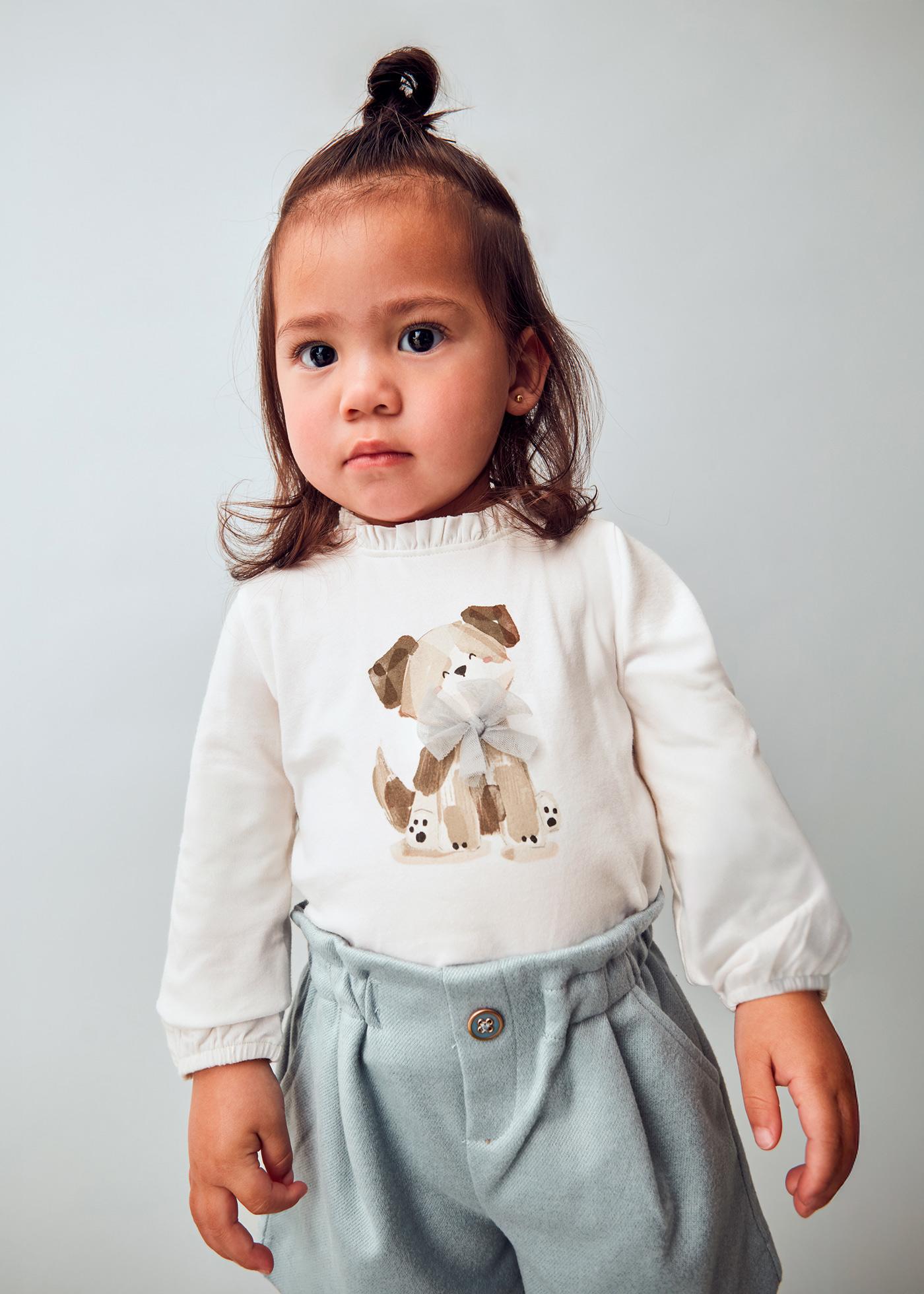 Camiseta aplique bebé