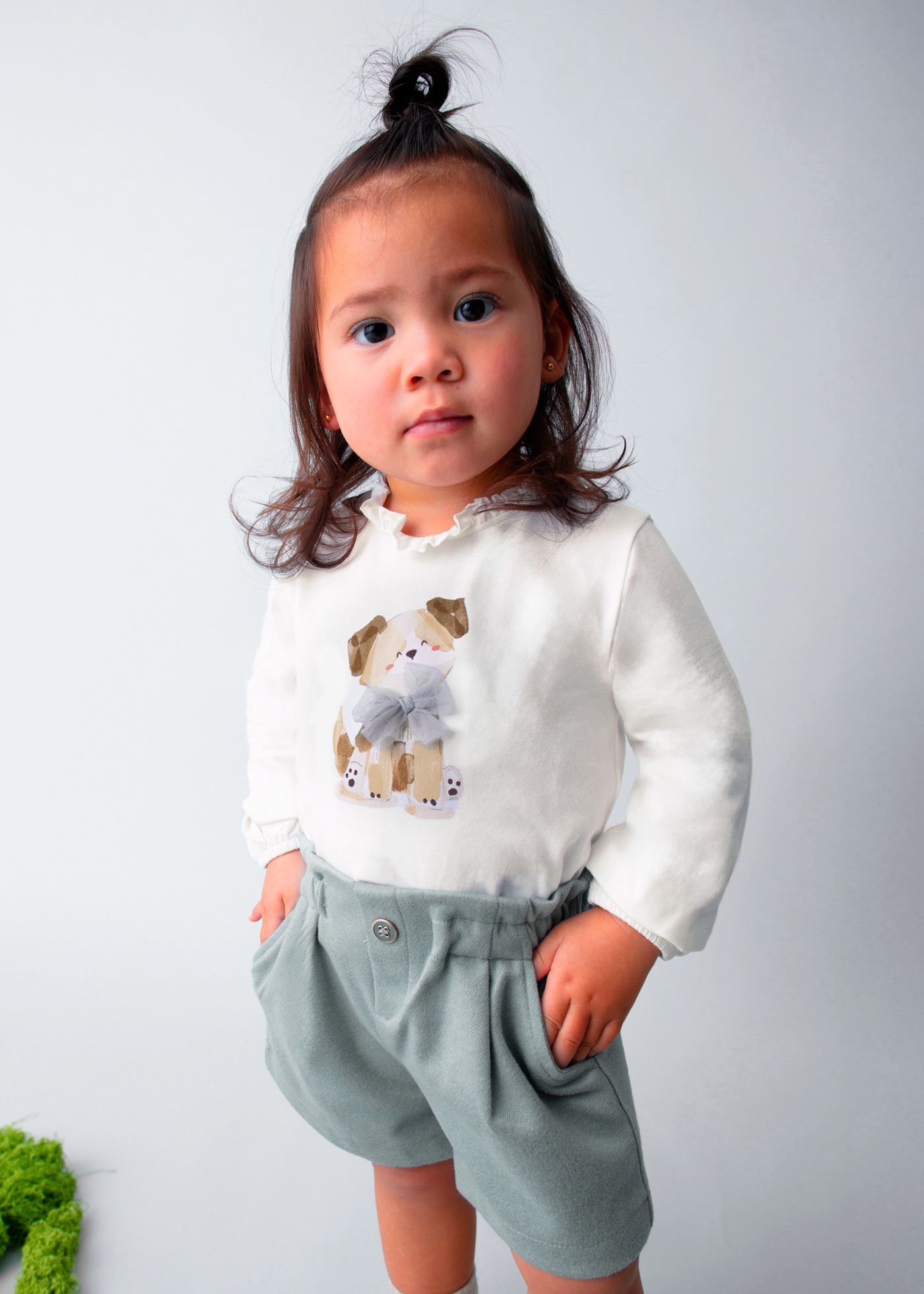 Babys appliqué shirt