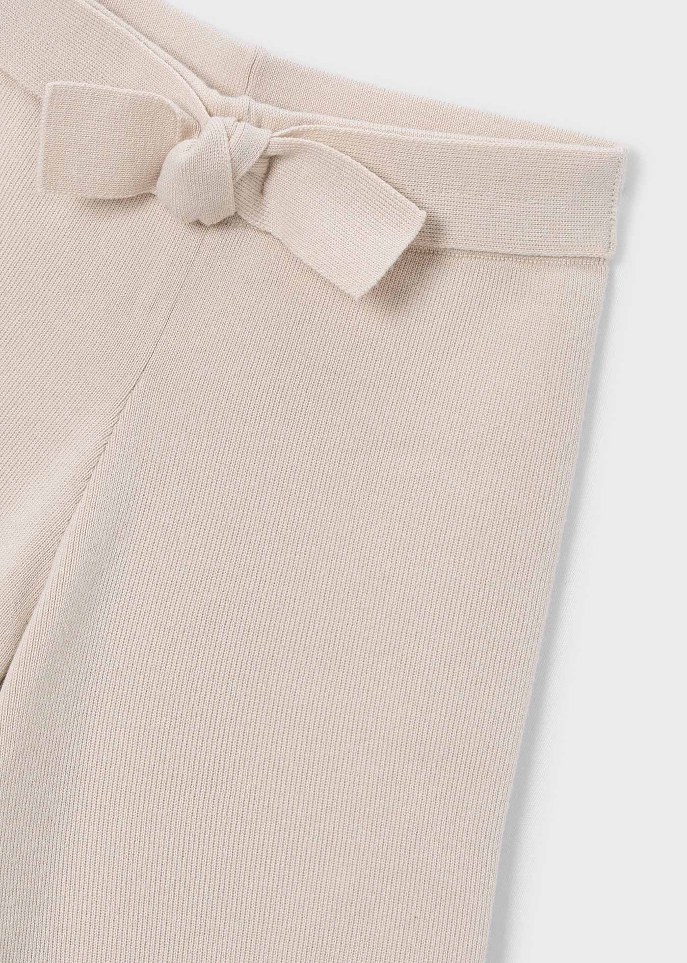 Girls knitted culotte trousers