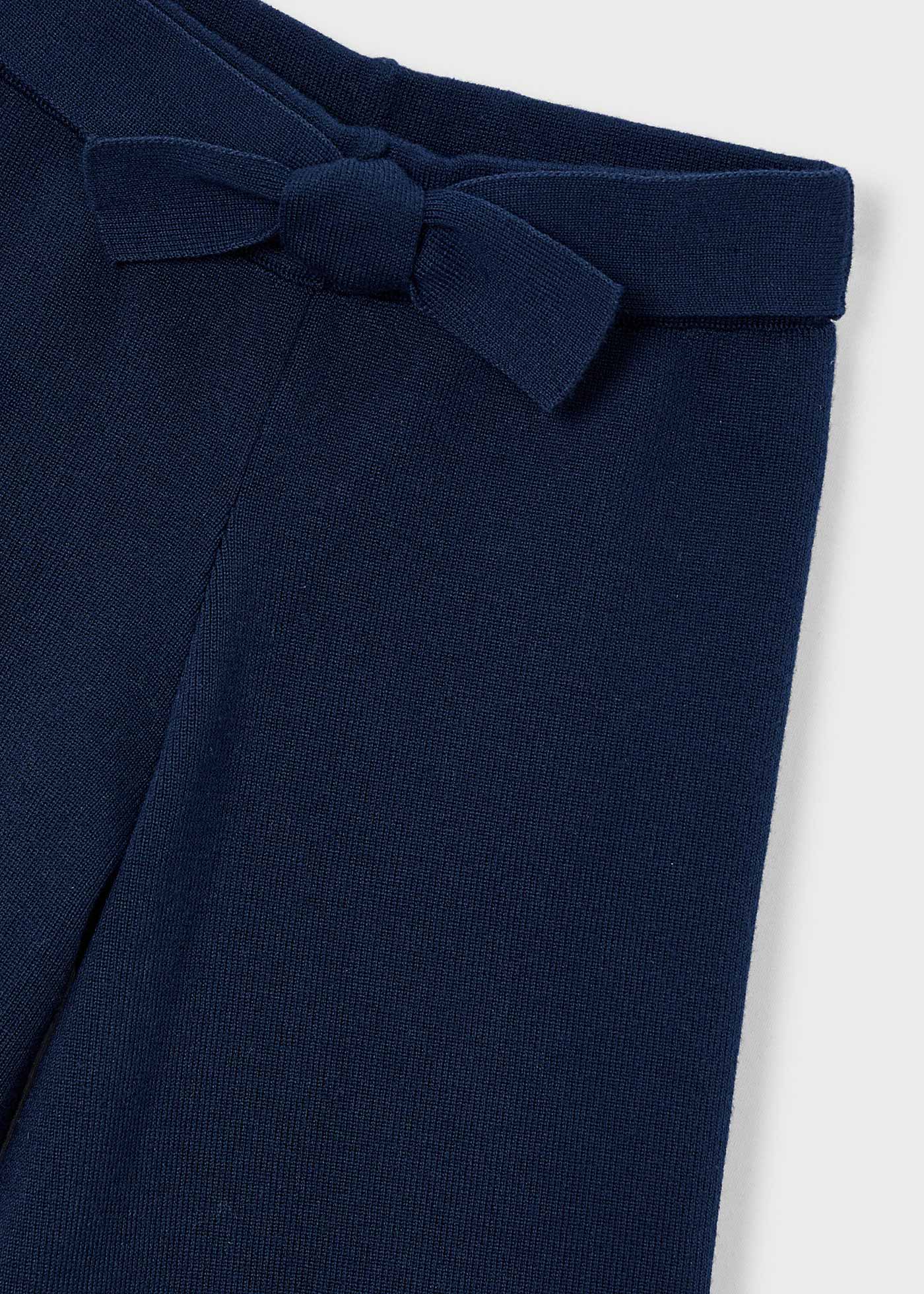 Pantaloni culotte tricot fetita