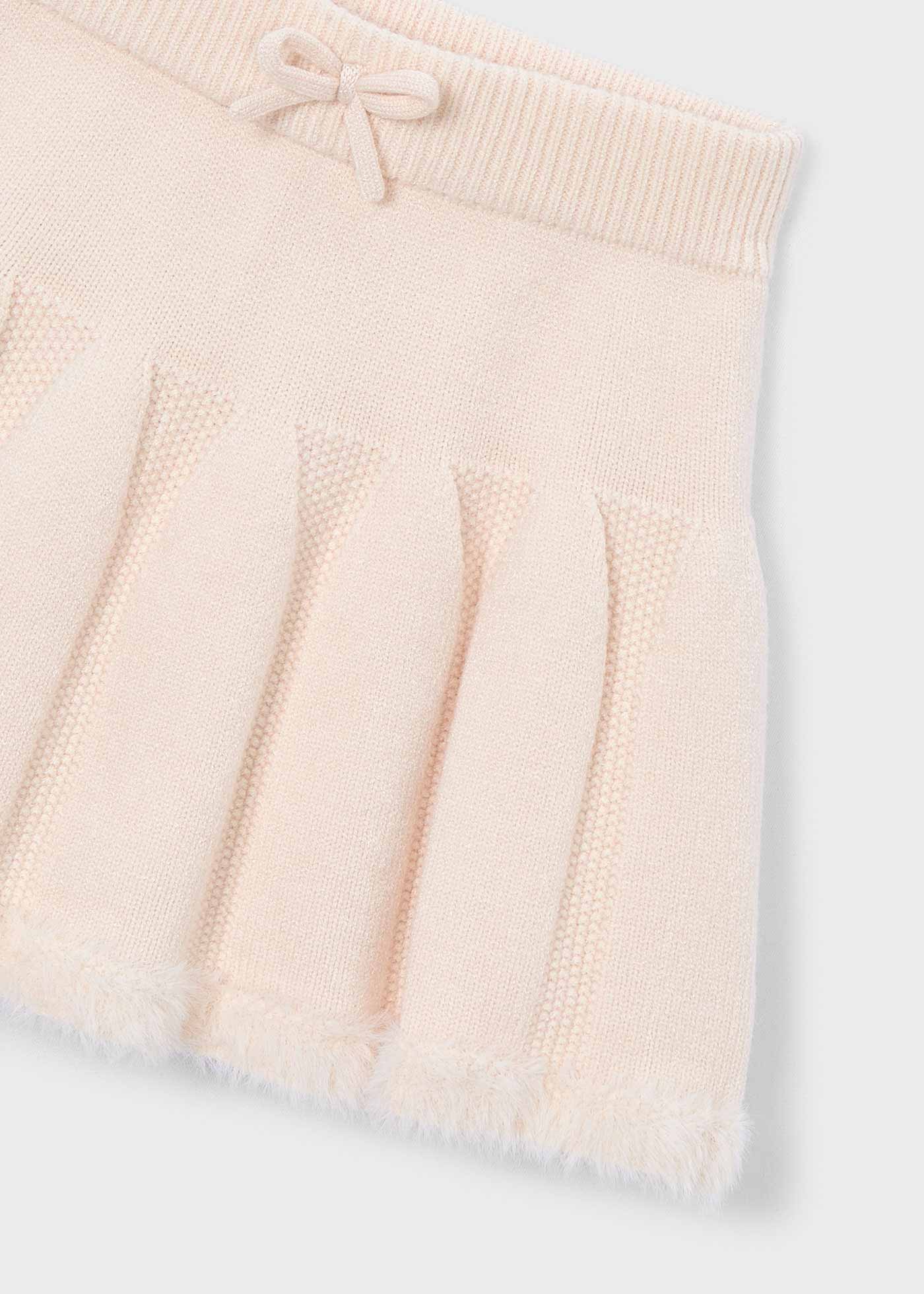 Falda tricot niña