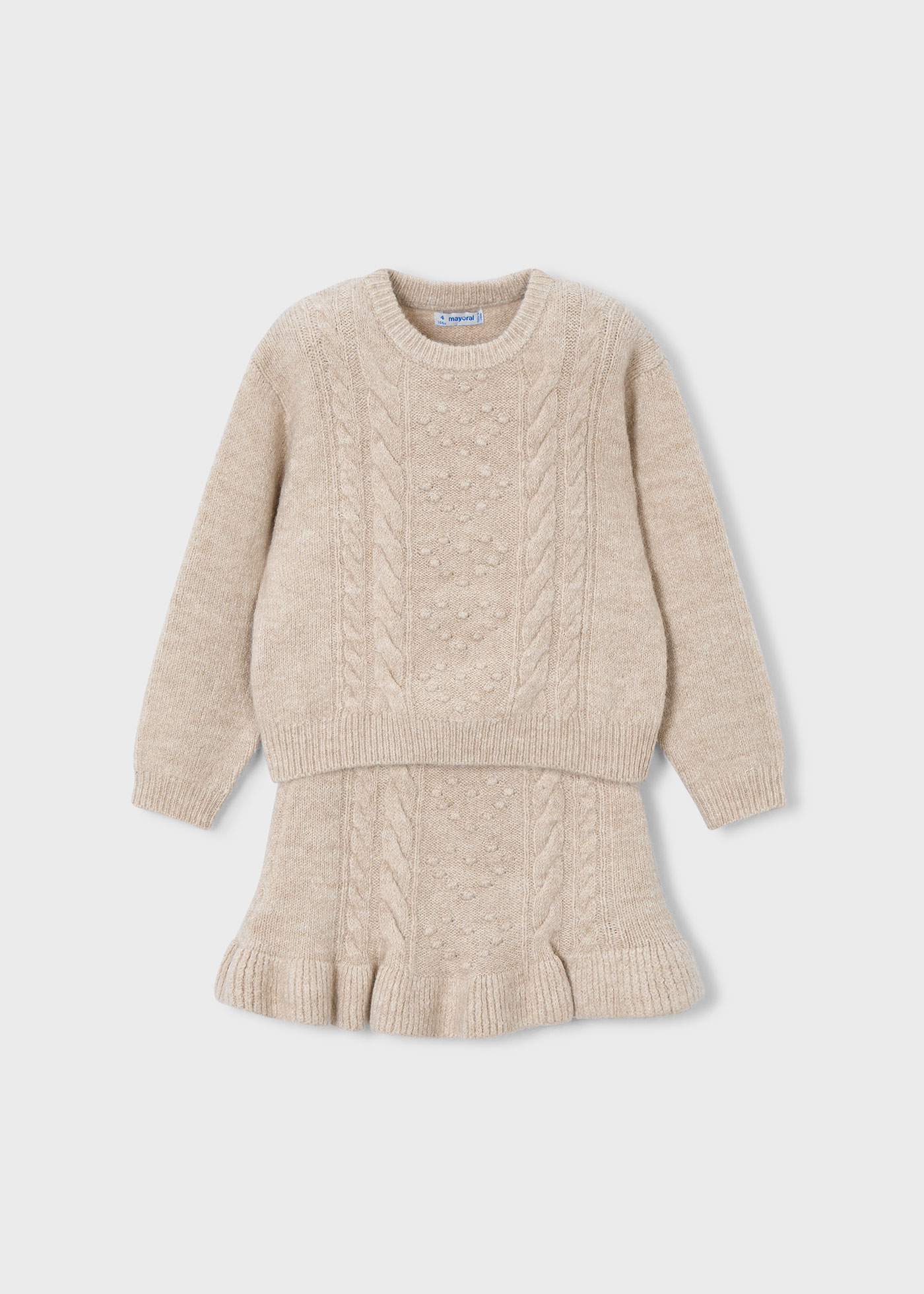 Ensemble jupe et pull fille