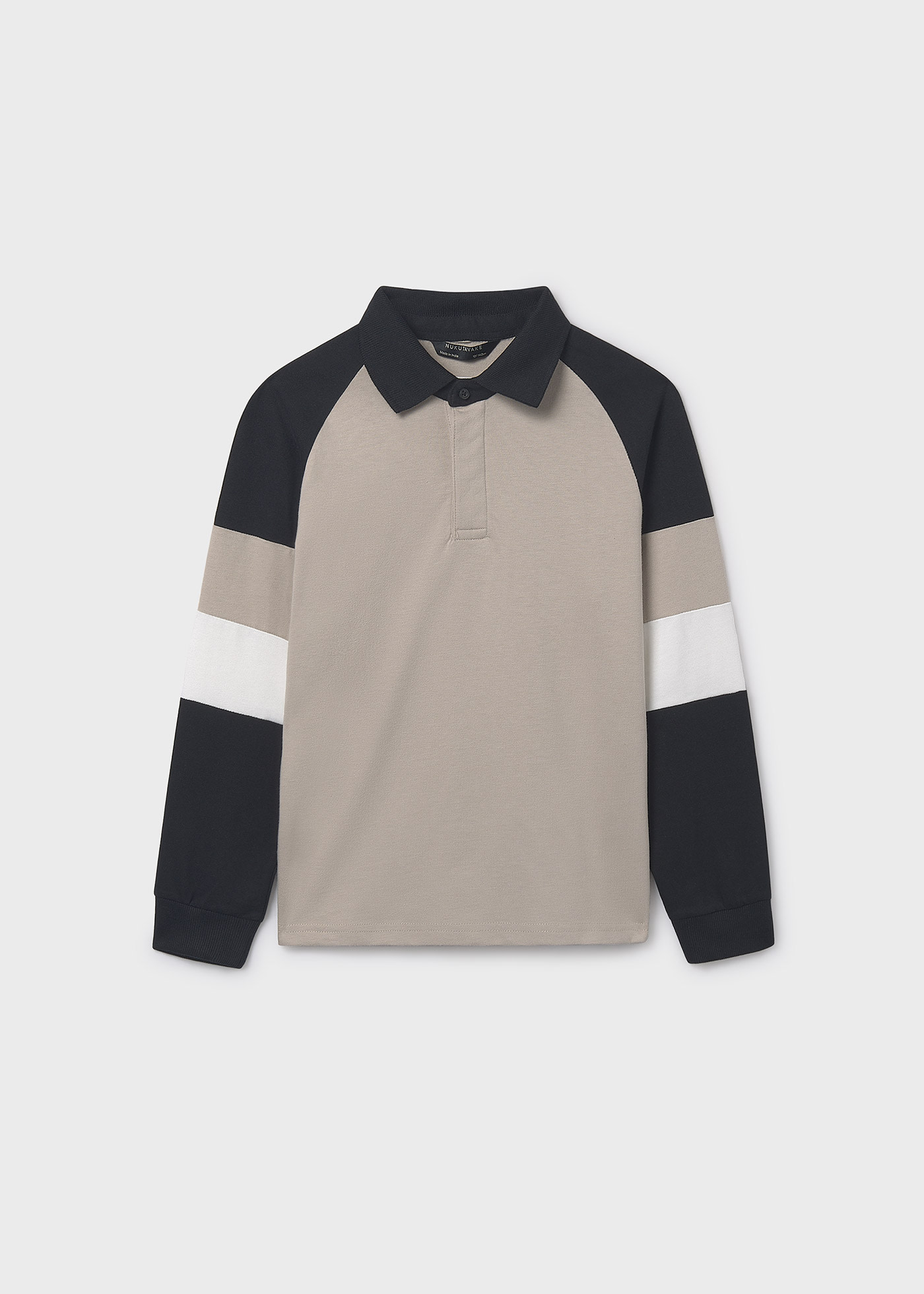 Boys banded polo shirt