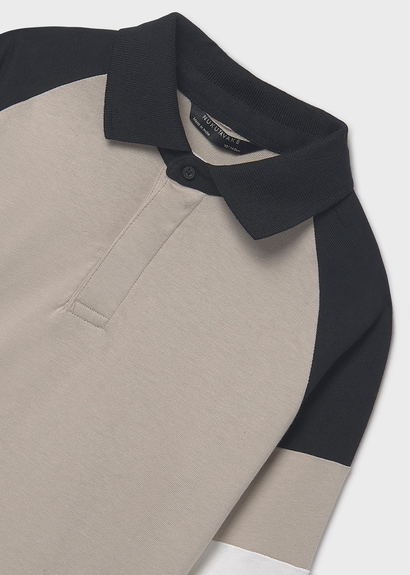 Poloshirt color block Teenager Jungen