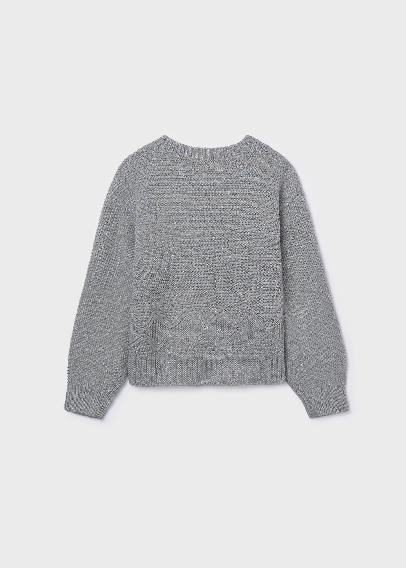 Pullover Metallicfäden Mädchen