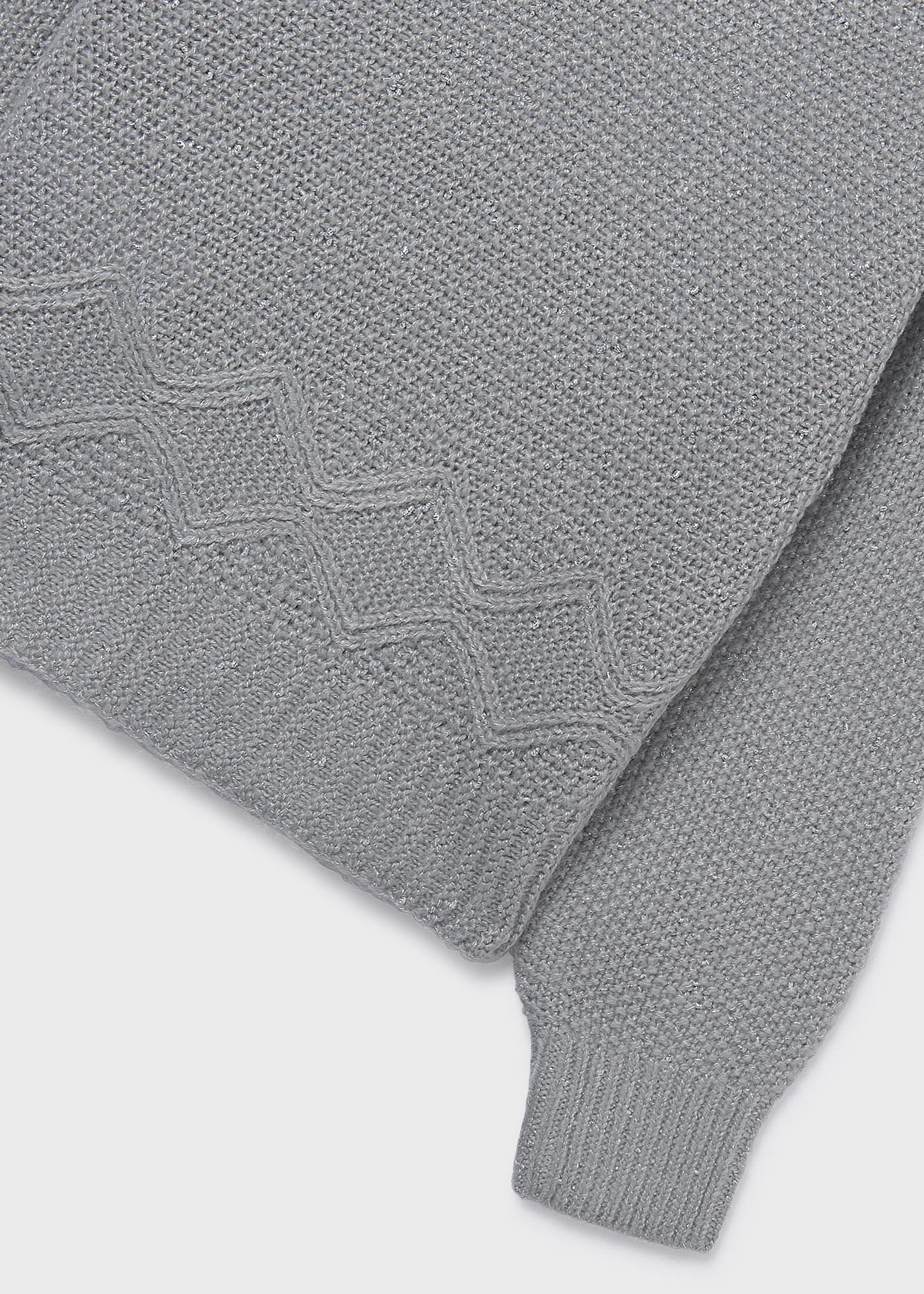 Pullover Metallicfäden Mädchen