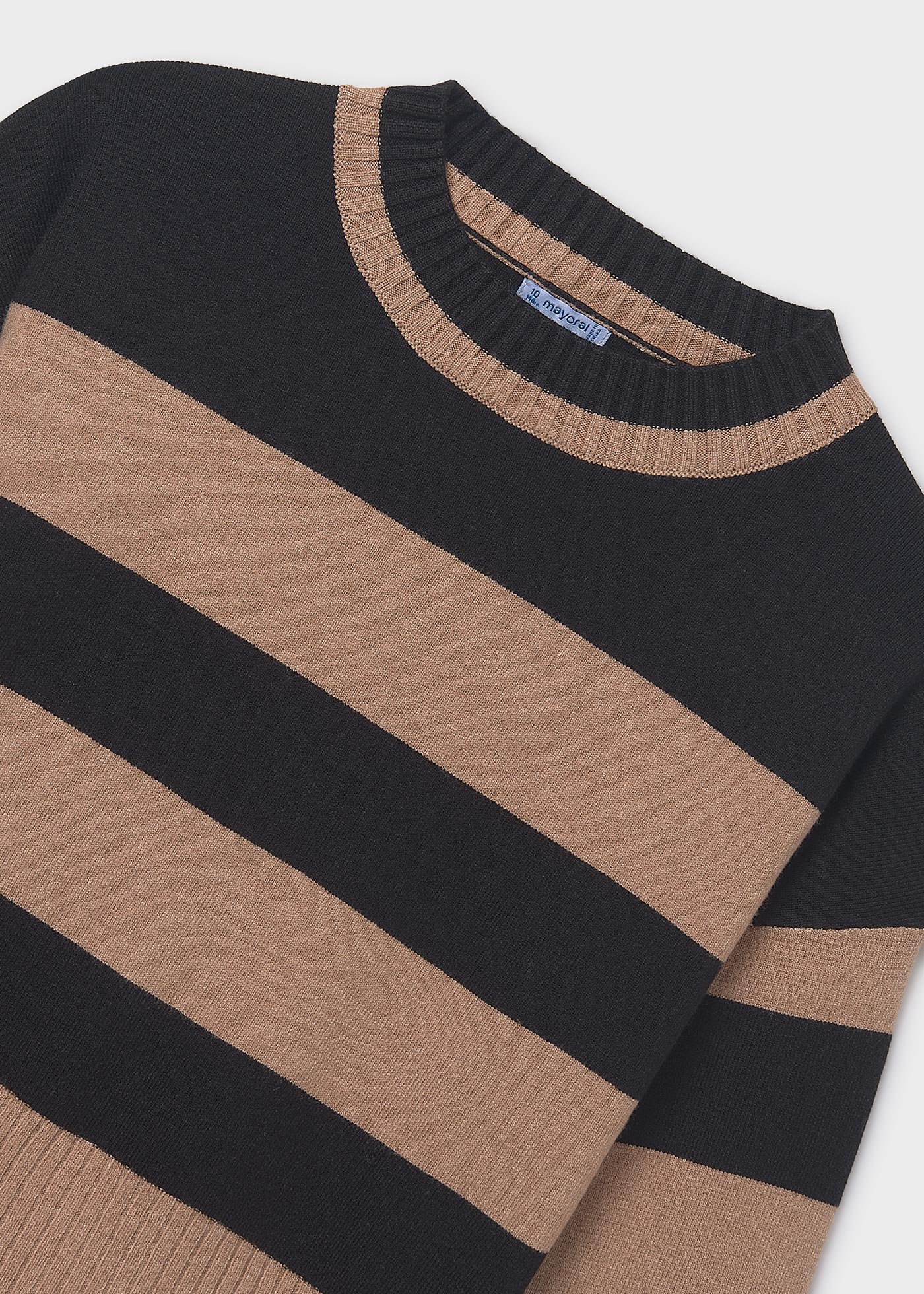 Maglione righe ragazza