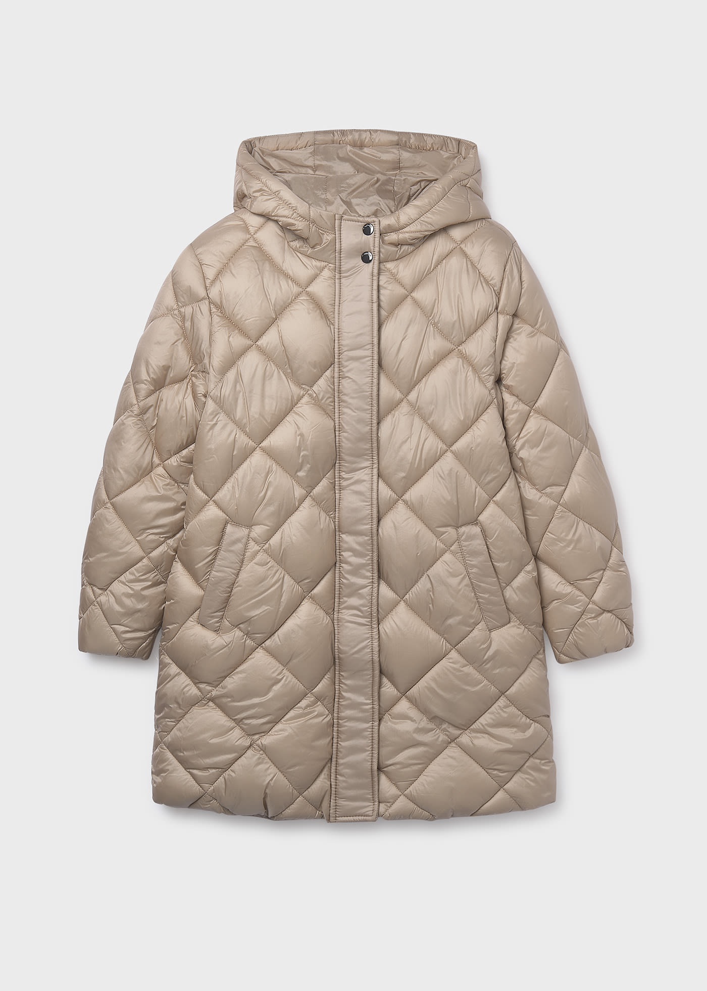 Lange Winterjacke Teenager Mädchen