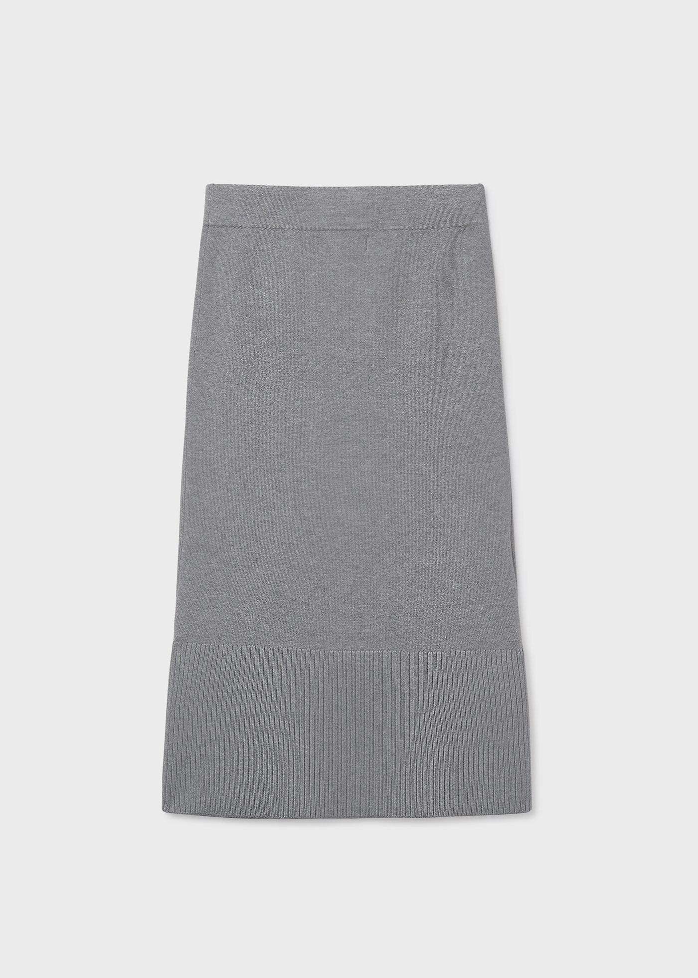 Girls midi knitted skirt