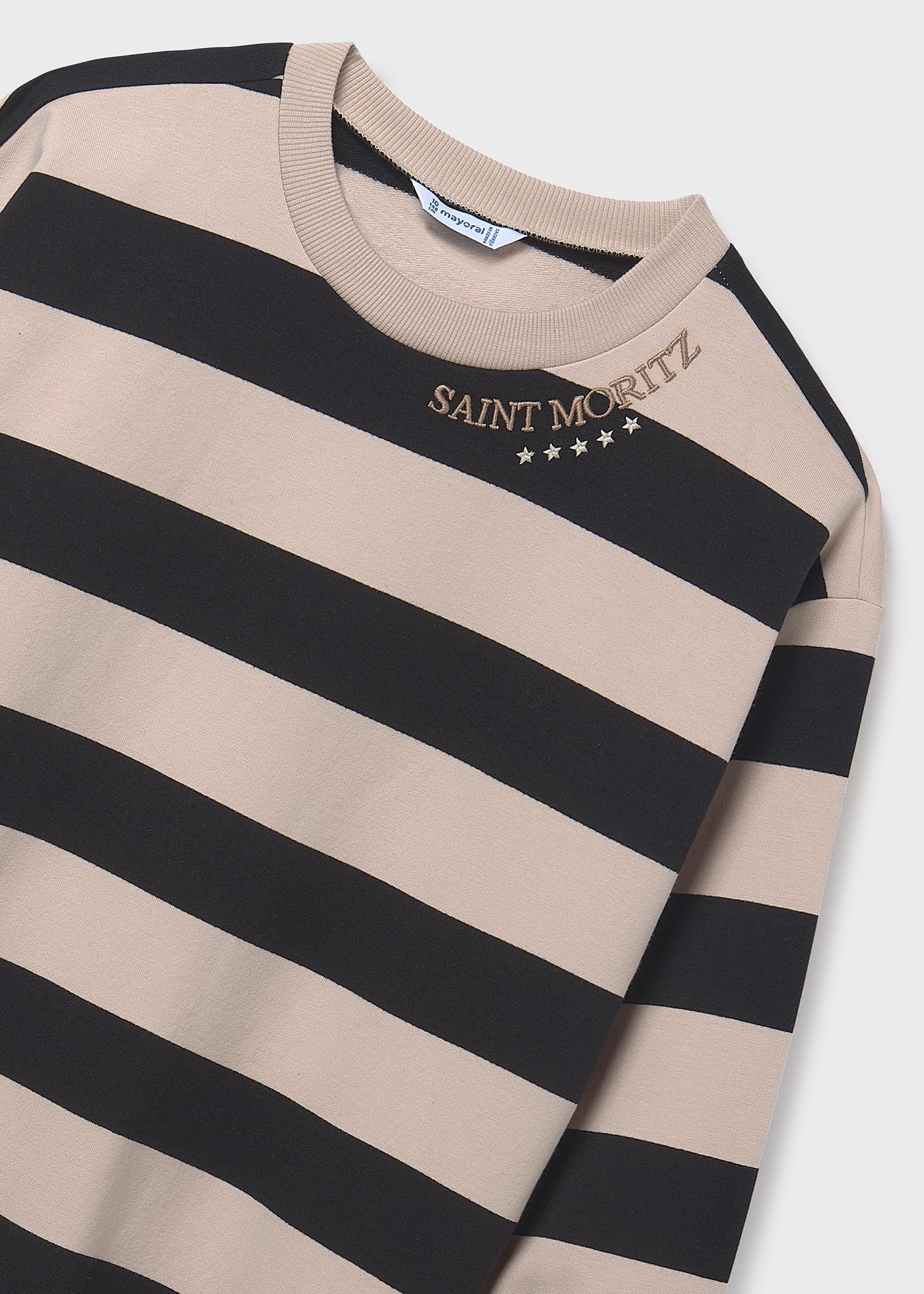 Vestido riscas rapariga