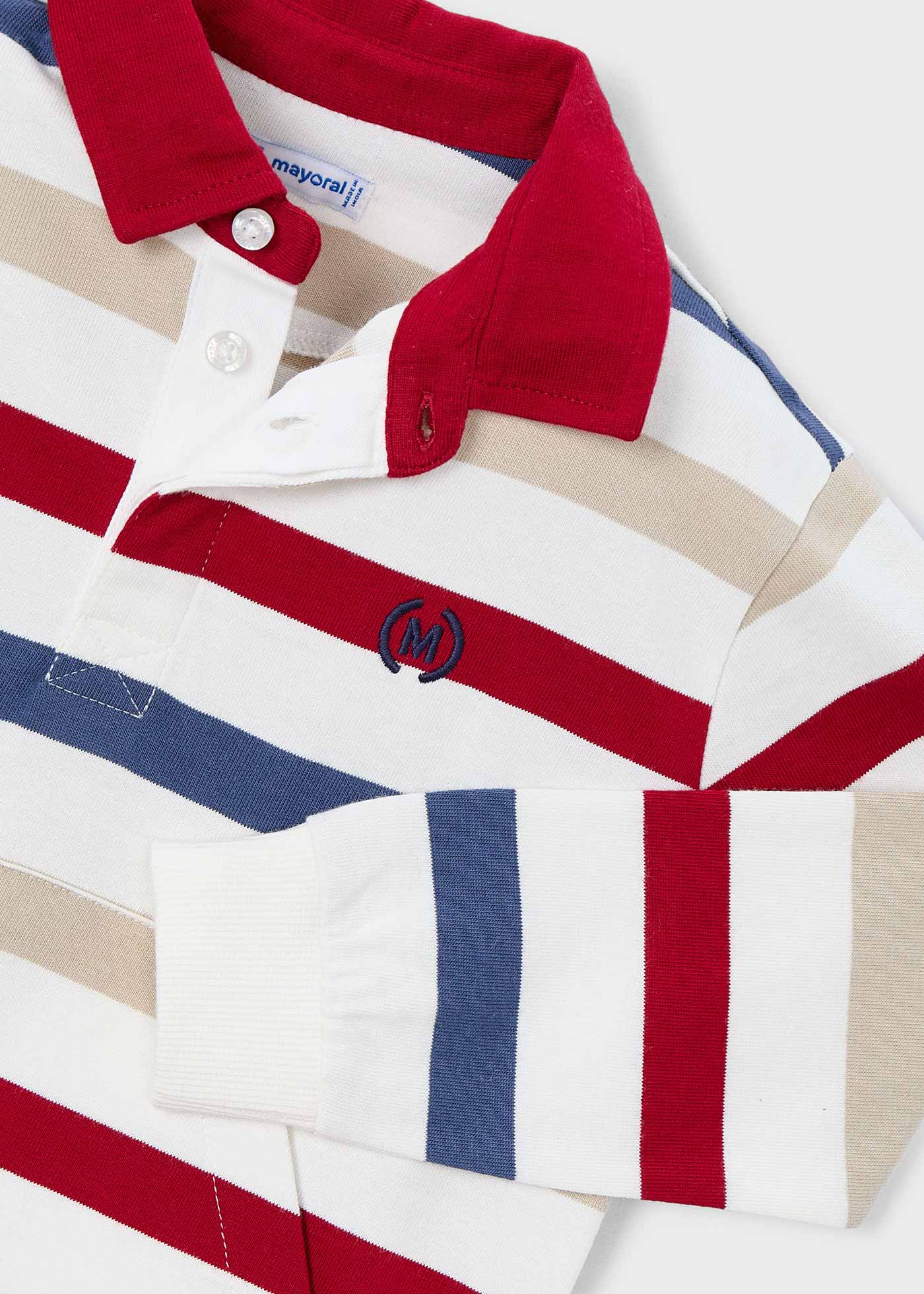 Polo rayé garçon