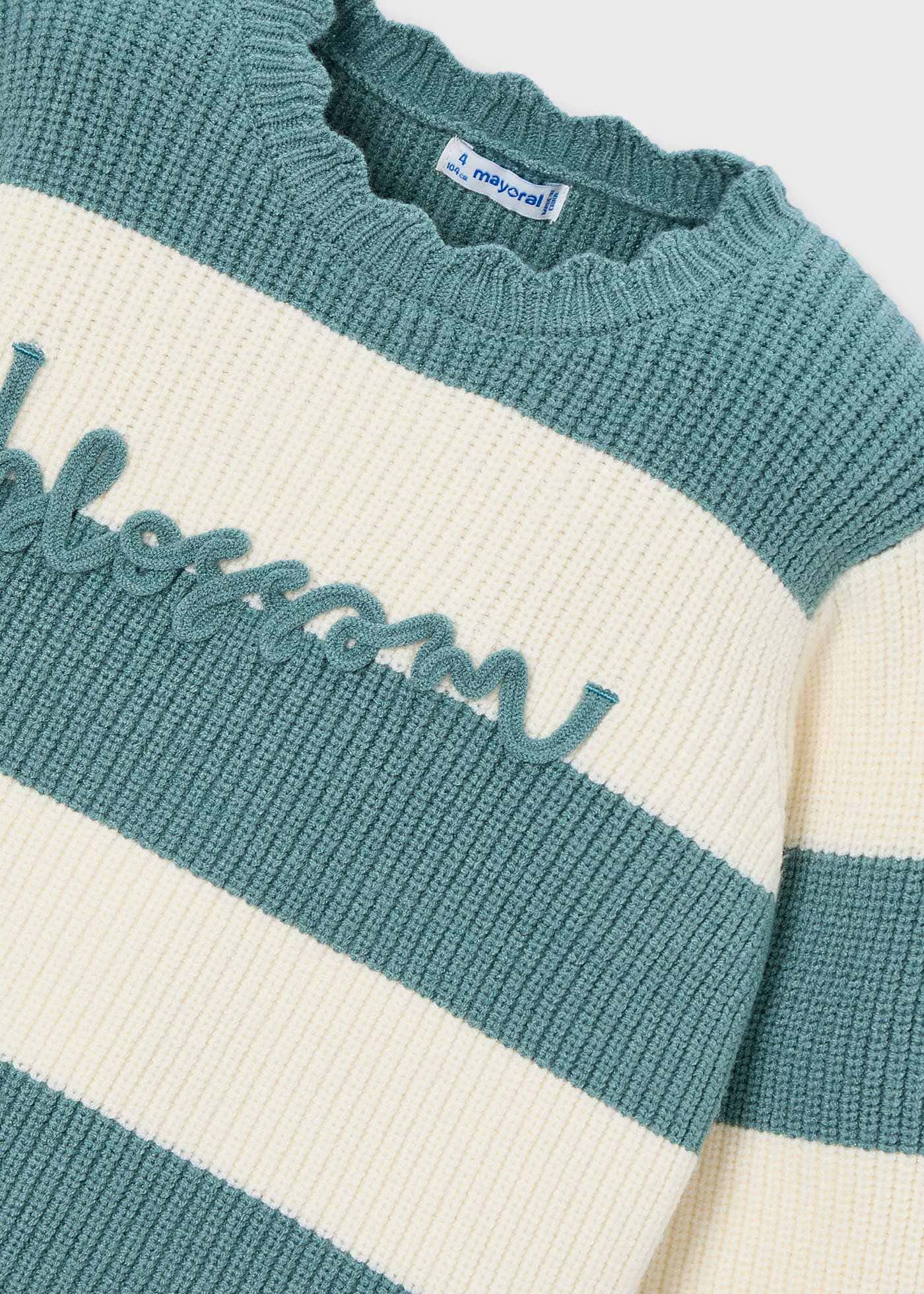 Pullover Kragendetail Mädchen
