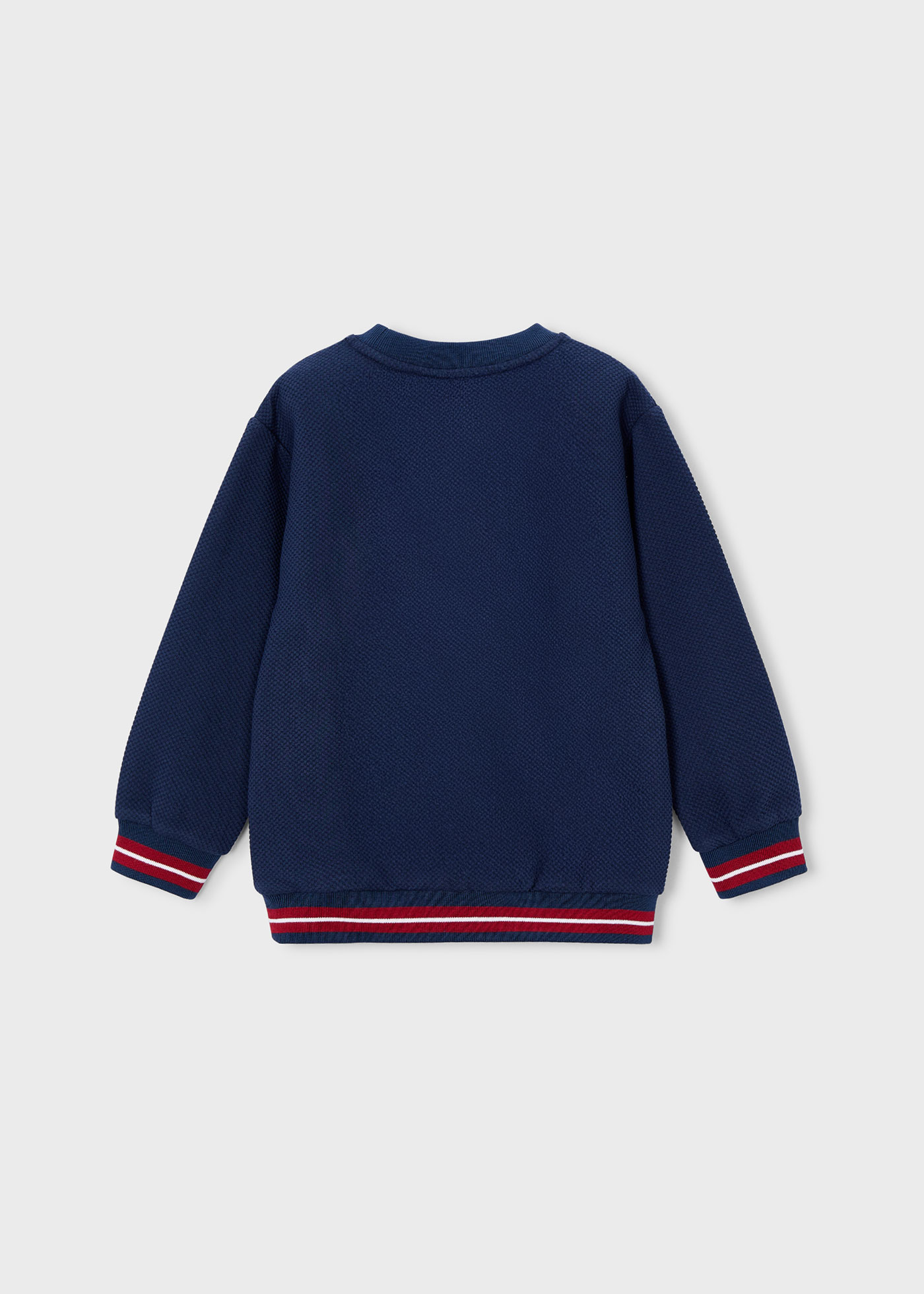 Sudadera bordado estructura niño