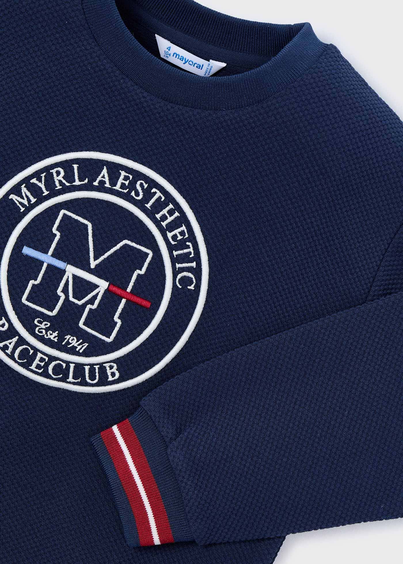 Boy Embroidered Sweatshirt